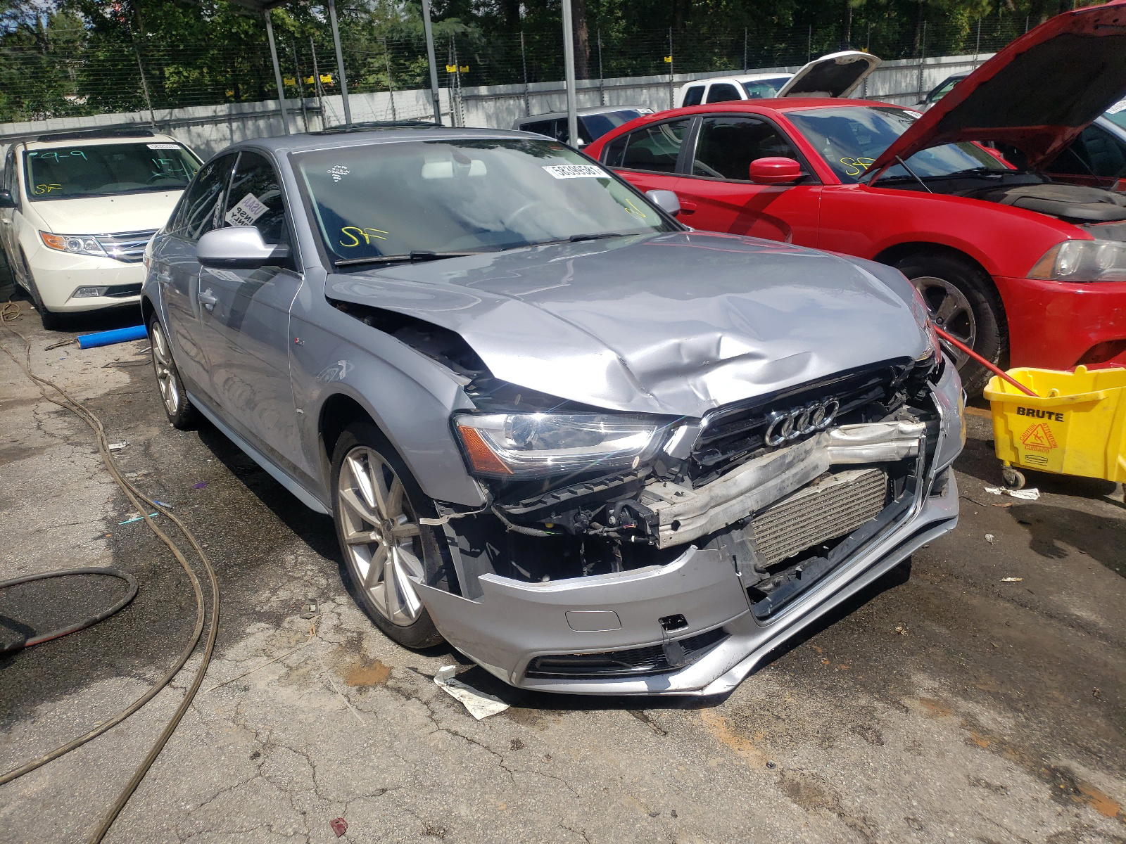 AUDI A4 PREMIUM 2015 with VIN WAUBFAFL3FN036644 - Photo from auction