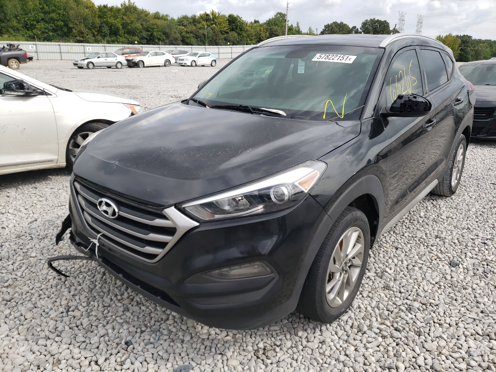 Photo 2 from auction – 2017 HYUNDAI TUCSON LIM with VIN KM8J33A40HU490471