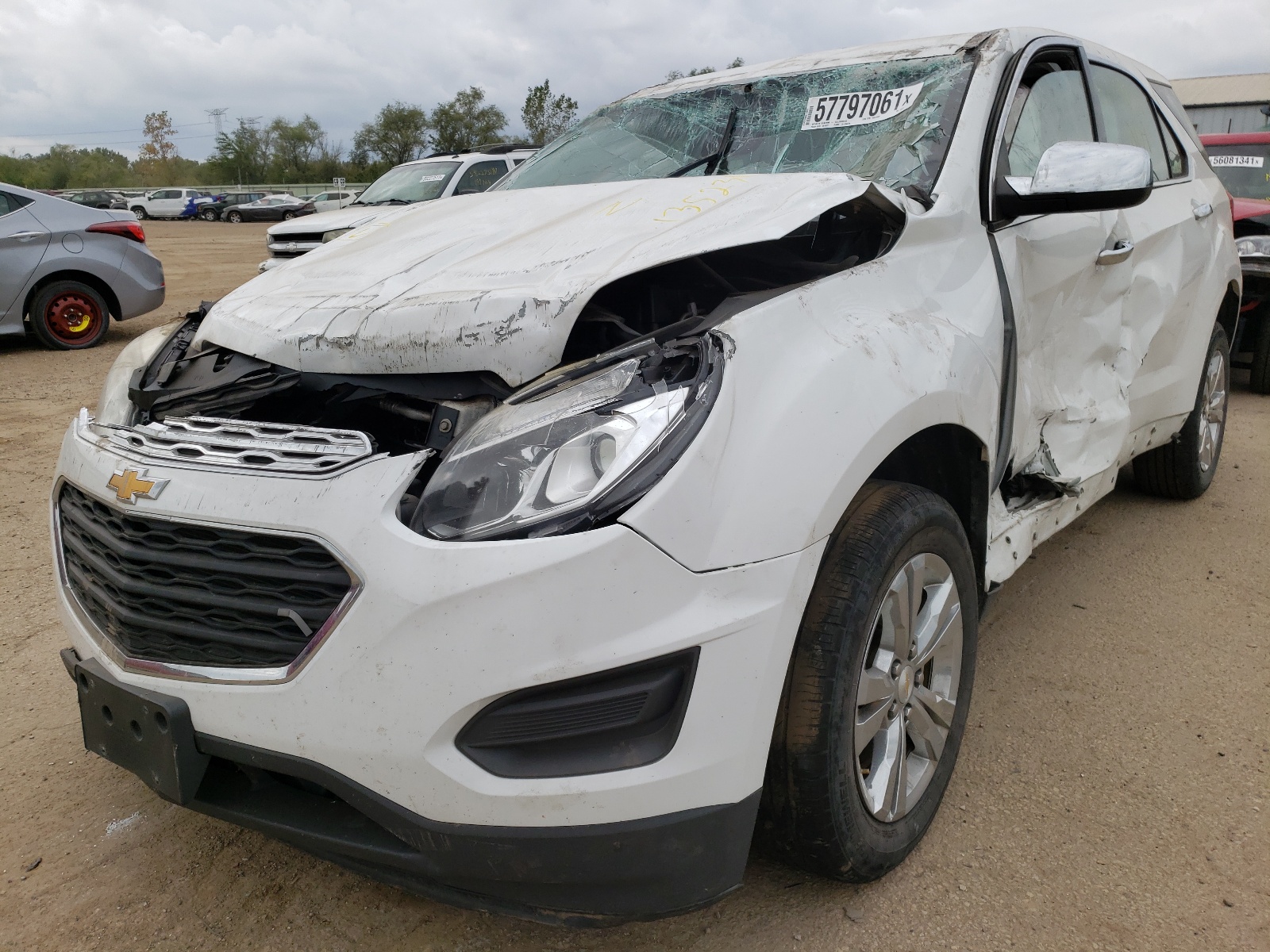 Photo 2 from auction – 2016 CHEVROLET EQUINOX LS with VIN 2GNALBEK2G1135231