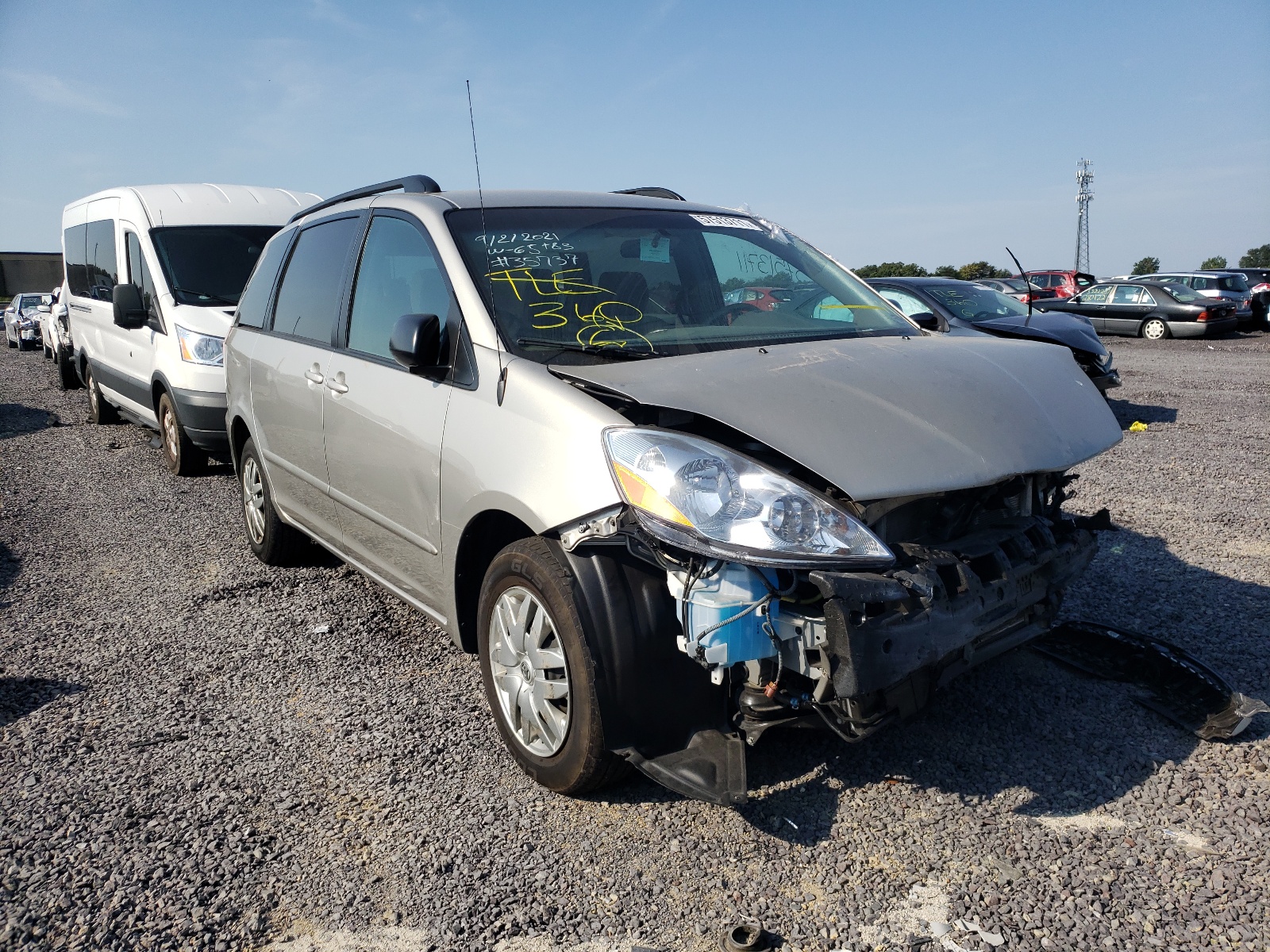 Photo 1 from auction – 2007 TOYOTA SIENNA CE with VIN 5TDZK23CX7S050155