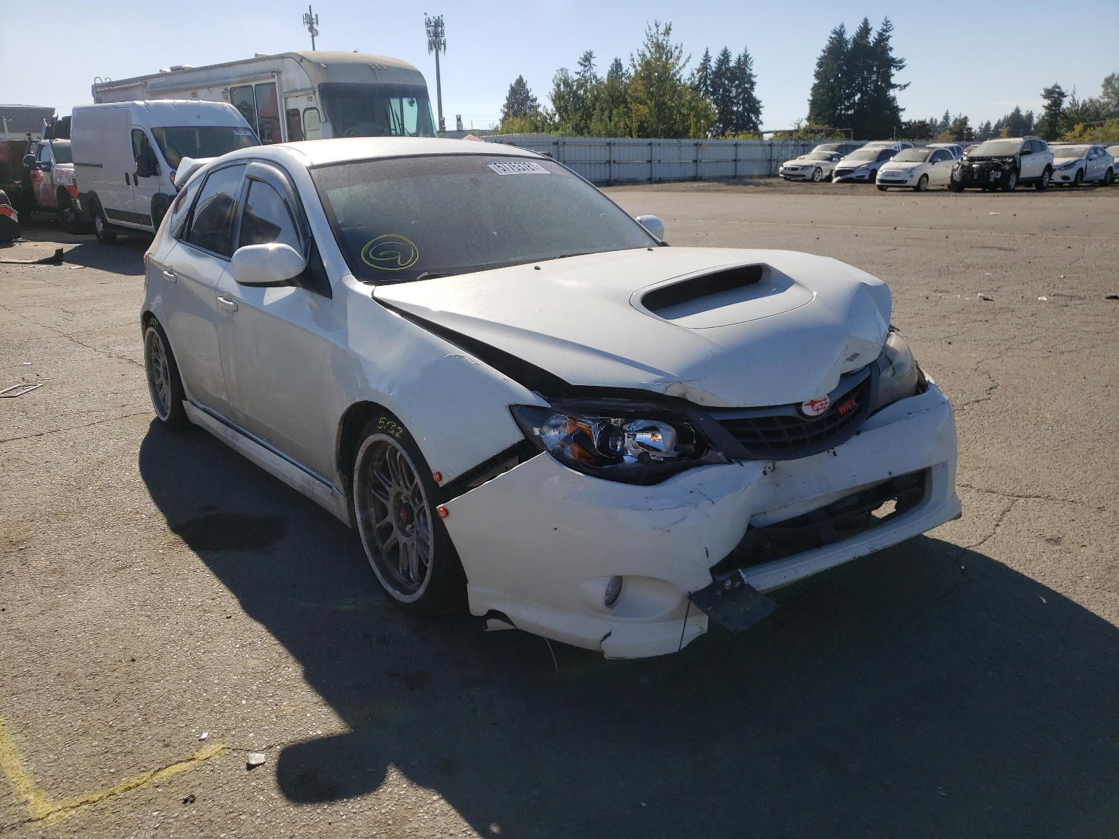 SUBARU IMPREZA WR 2008 with VIN JF1GH75658H816749 - Photo from auction