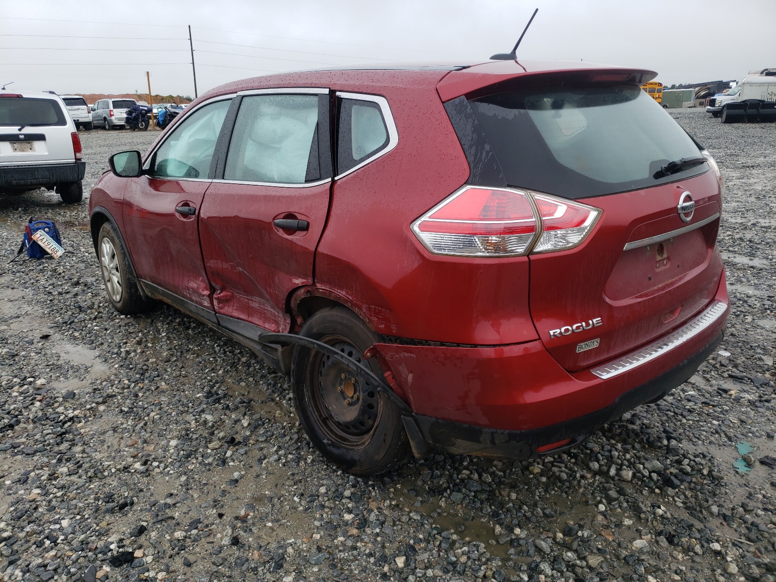 Photo 3 from auction – 2016 NISSAN ROGUE S with VIN JN8AT2MT9GW009206