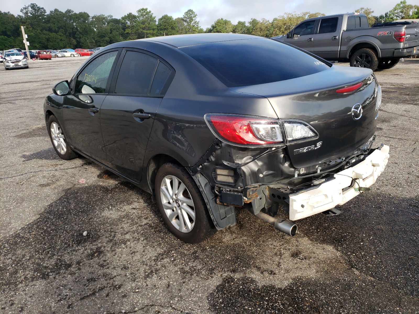 Photo 3 from auction – 2013 MAZDA 3 I with VIN JM1BL1V7XD1818900