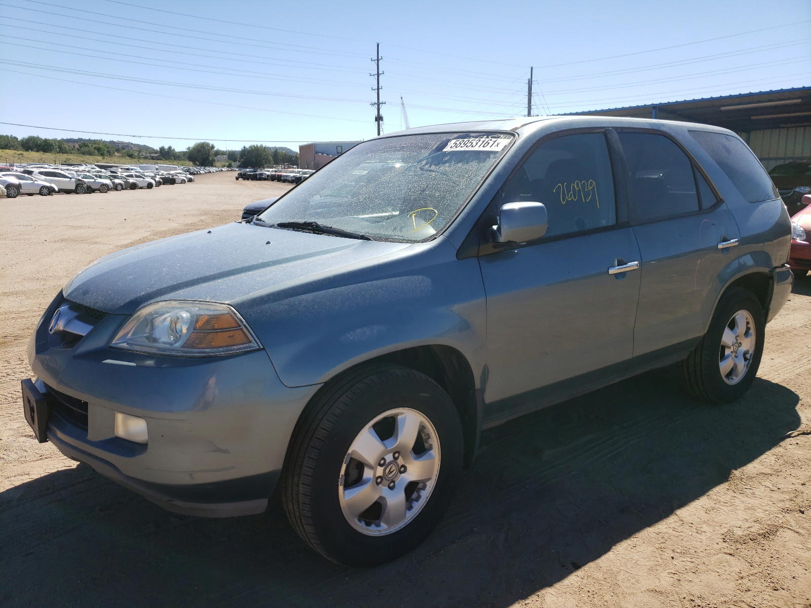 Photo 2 from auction – 2005 ACURA MDX with VIN 2HNYD18255H554148