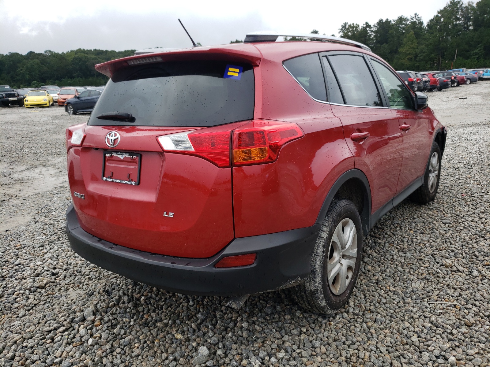Photo 4 from auction – 2013 TOYOTA RAV4 LE with VIN JTMZFREV7D5016168