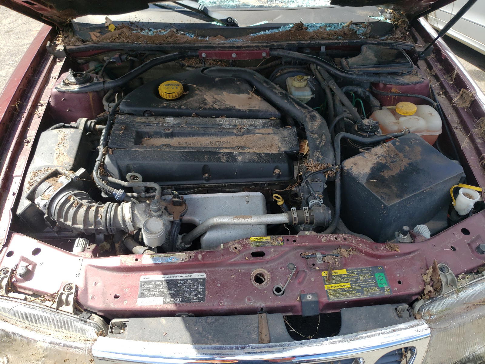 Photo 7 from auction – 2003 SAAB 9-3 SE with VIN YS3DF78K837003716