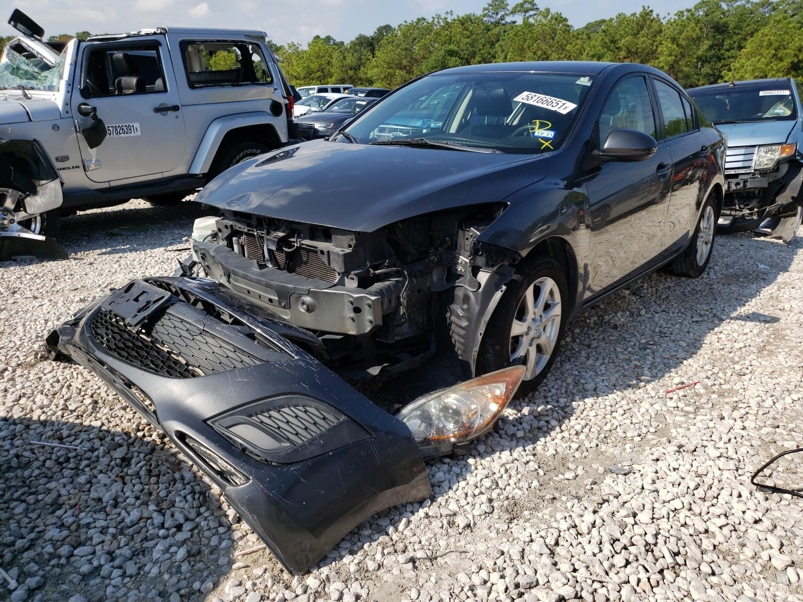 Photo 2 from auction – 2011 MAZDA 3 I with VIN JM1BL1VF5B1481542