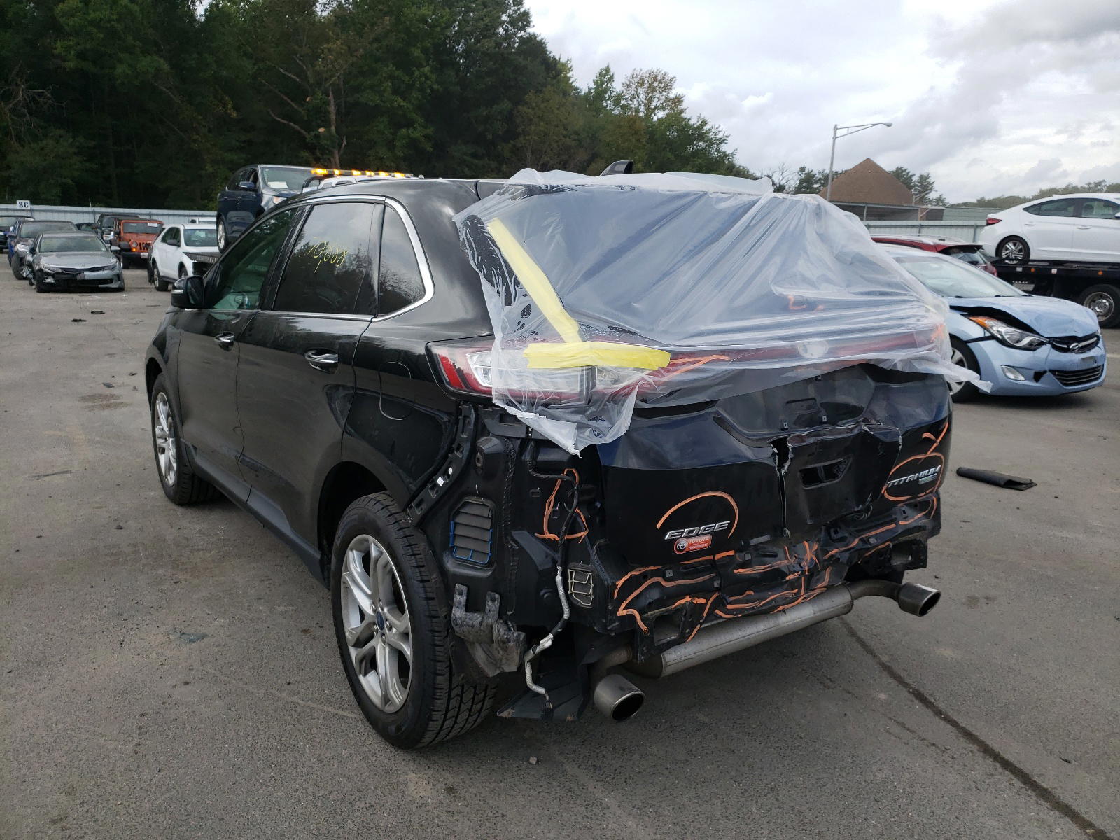 Photo 3 from auction – 2017 FORD EDGE TITAN with VIN 2FMPK4K9XHBC03396