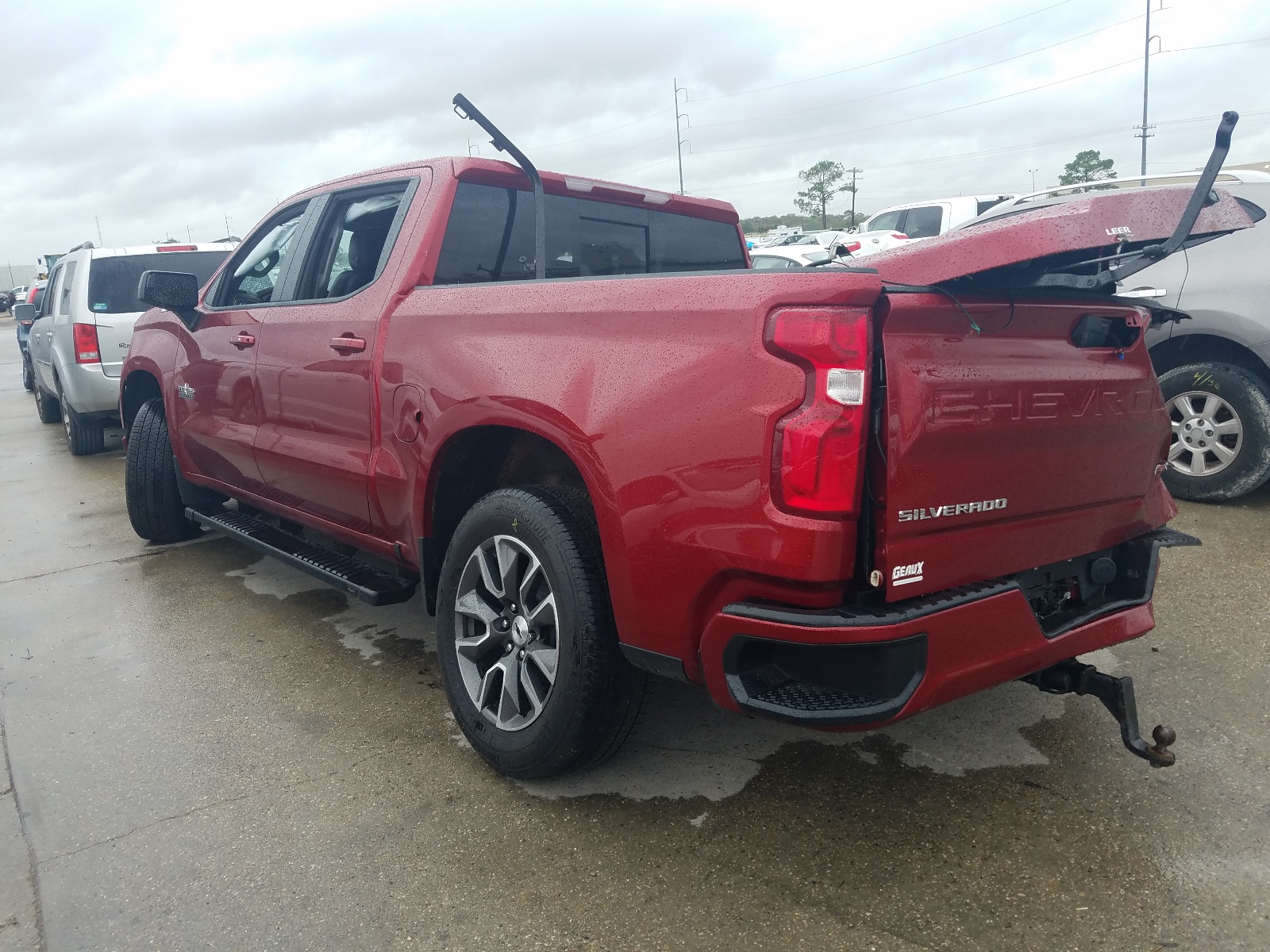 Photo 3 from auction – 2021 CHEVROLET SILVERADO with VIN 3GCPWDEDXMG371961