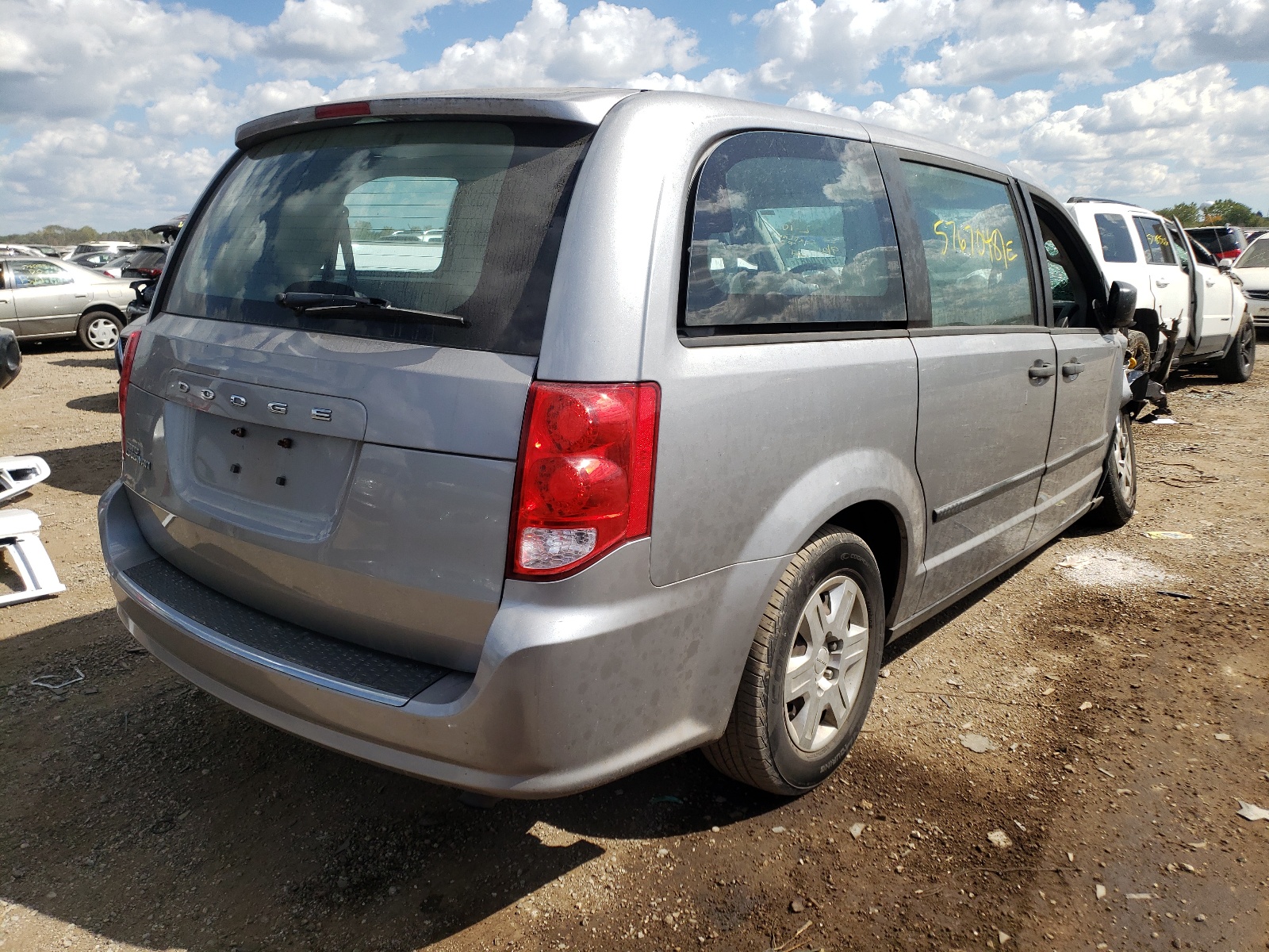 Photo 4 from auction – 2013 DODGE GRAND CARA with VIN 2C4RDGBG5DR683470