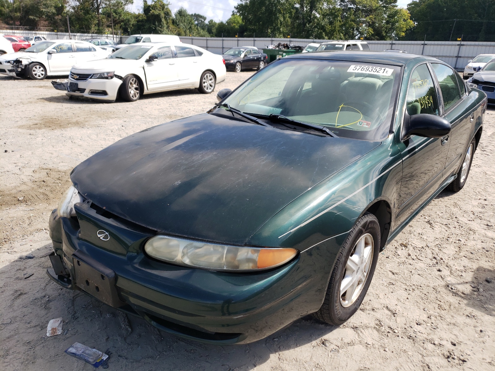 Photo 2 from auction – 2002 OLDSMOBILE ALERO GL with VIN 1G3NL52EX2C231895