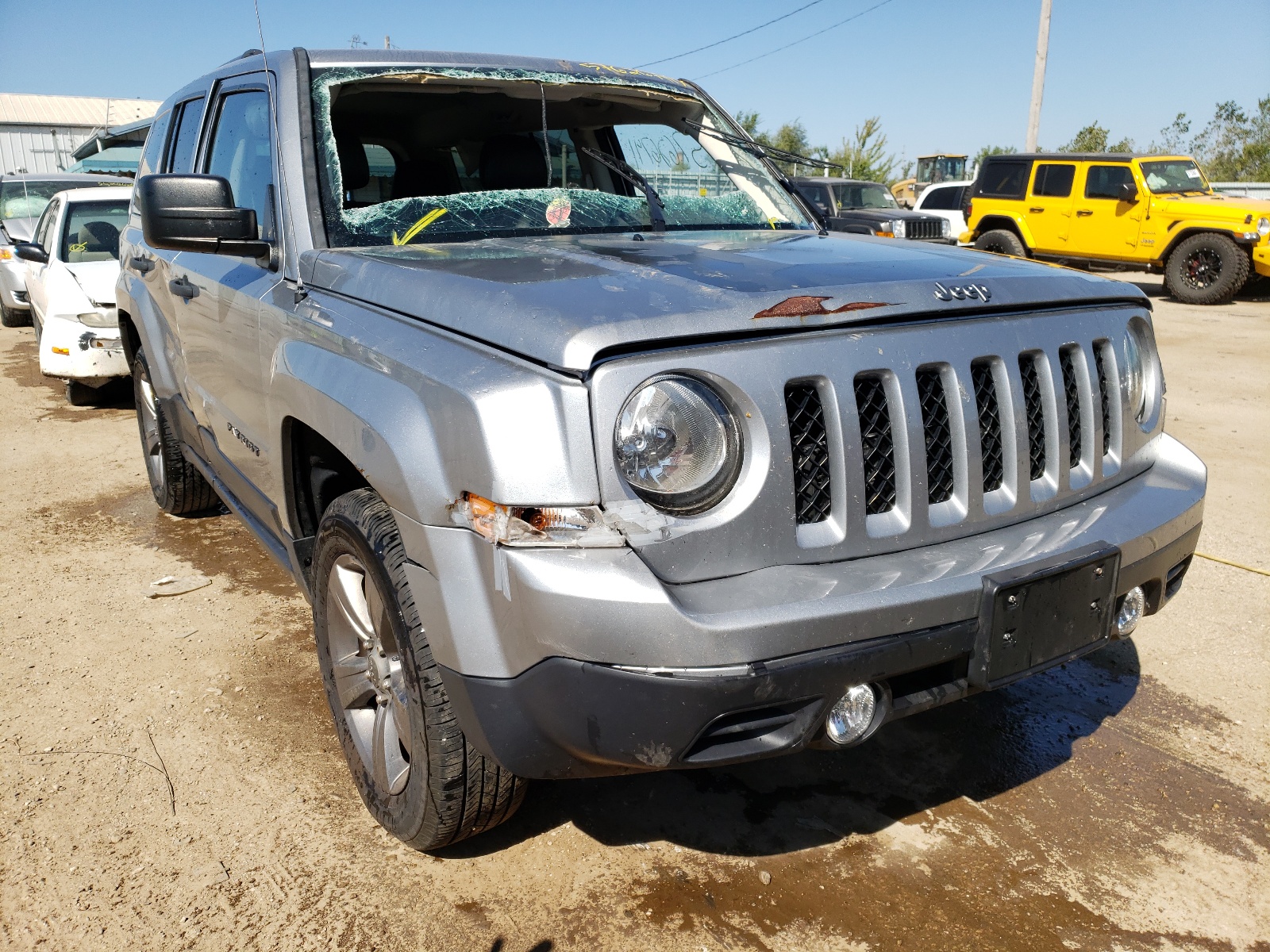 Photo 1 from auction – 2016 JEEP PATRIOT SP with VIN 1C4NJPBA5GD784051