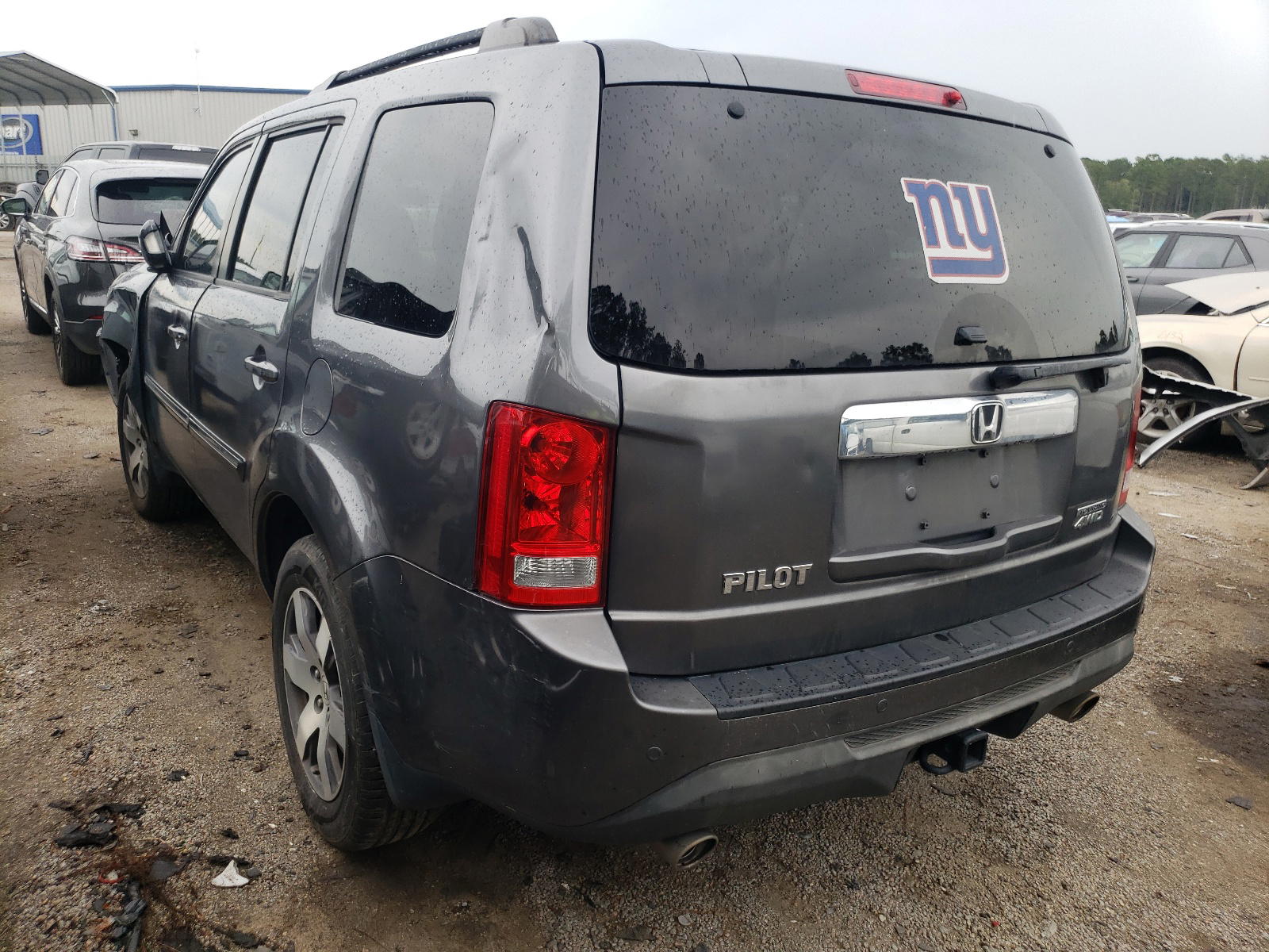 Photo 3 from auction – 2013 HONDA PILOT TOUR with VIN 5FNYF4H99DB076593