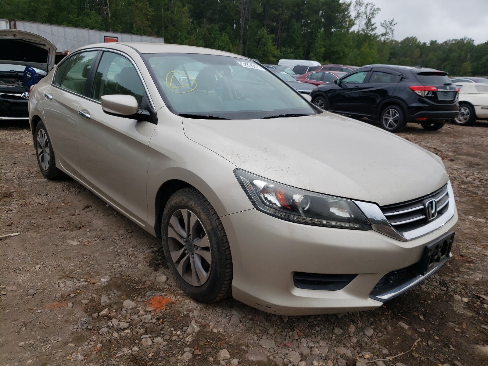 HONDA ACCORD LX 2013 with VIN 1HGCR2F37DA249347 - Photo from auction