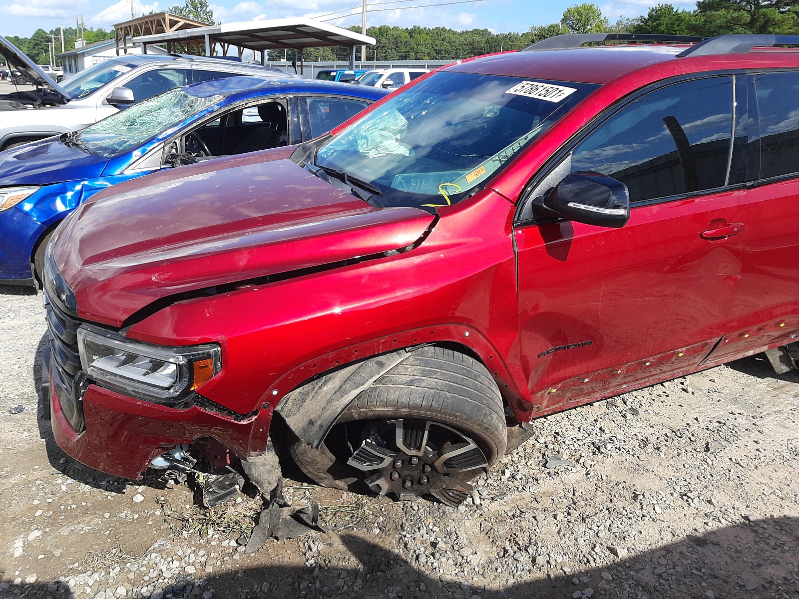 Photo 9 from auction – 2021 GMC ACADIA SLE with VIN 1GKKNKLA0MZ146012