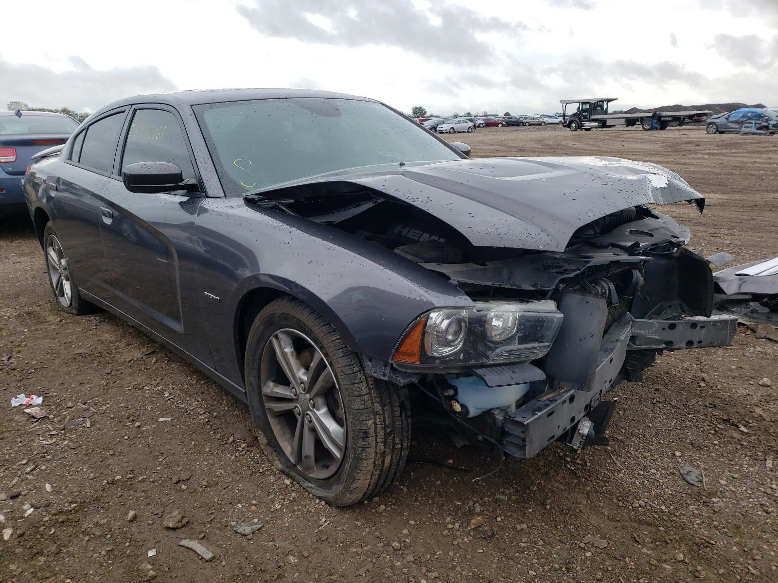 DODGE CHARGER R/ 2014 with VIN 2C3CDXDT4EH156497 - Photo from auction