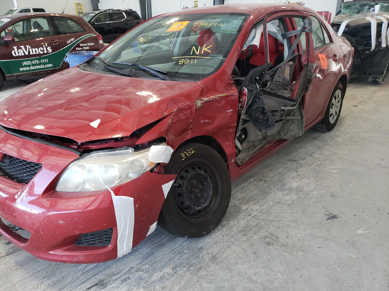 Photo 9 from auction – 2010 TOYOTA COROLLA with VIN 2T1BU4EE4AC338811