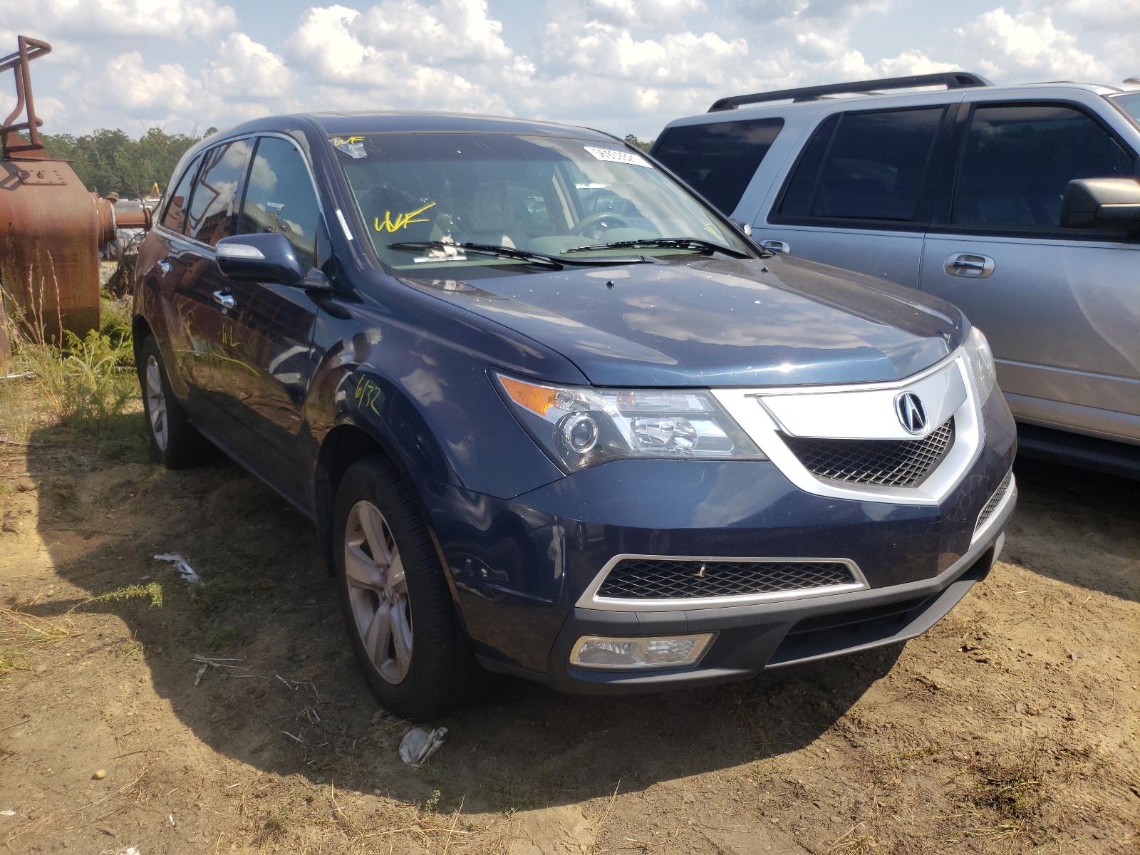 ACURA MDX TECHNO 2013 with VIN 2HNYD2H32DH513621 - Photo from auction