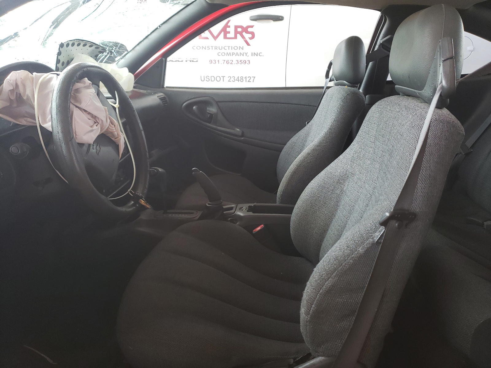 Photo 5 from auction – 2002 CHEVROLET CAVALIER with VIN 1G1JC124627257913