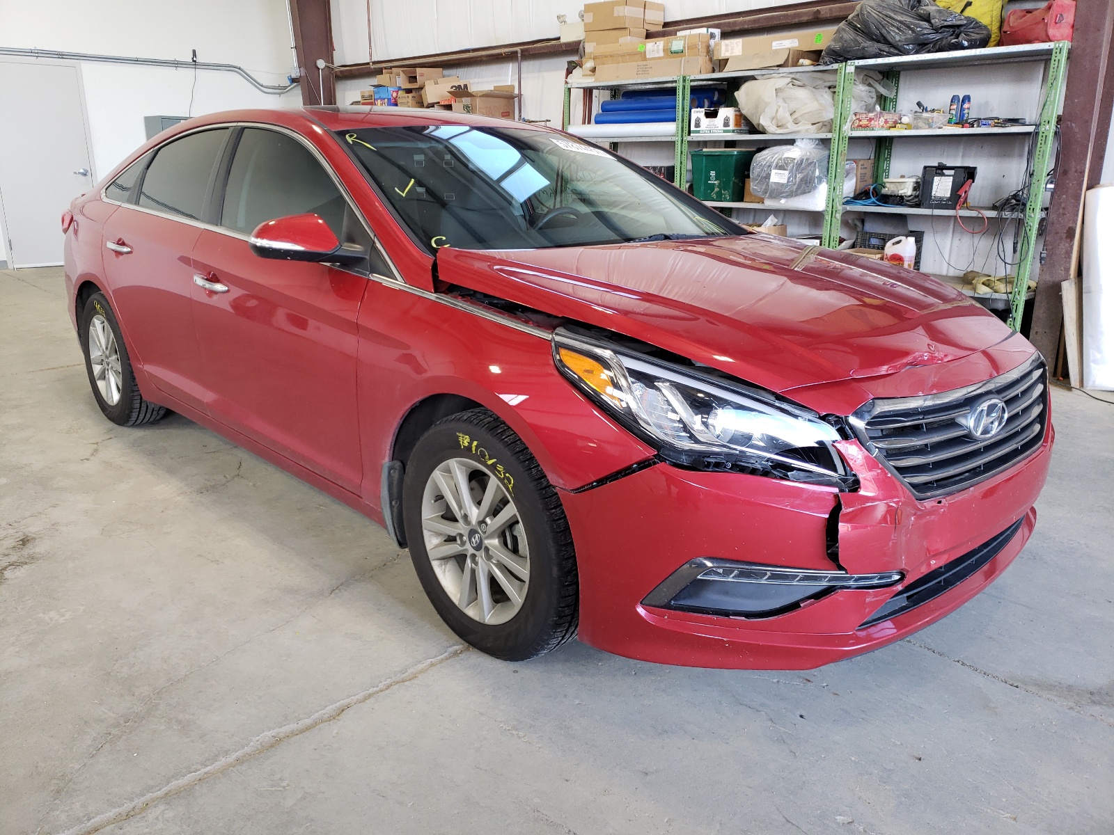 HYUNDAI SONATA SE 2017 with VIN 5NPE24AF5HH499032 - Photo from auction