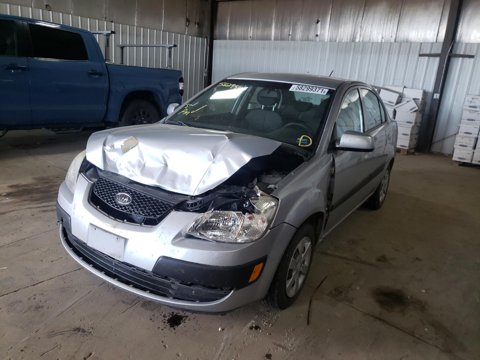 Photo 2 from auction – 2008 KIA RIO BASE with VIN KNADE123886347789
