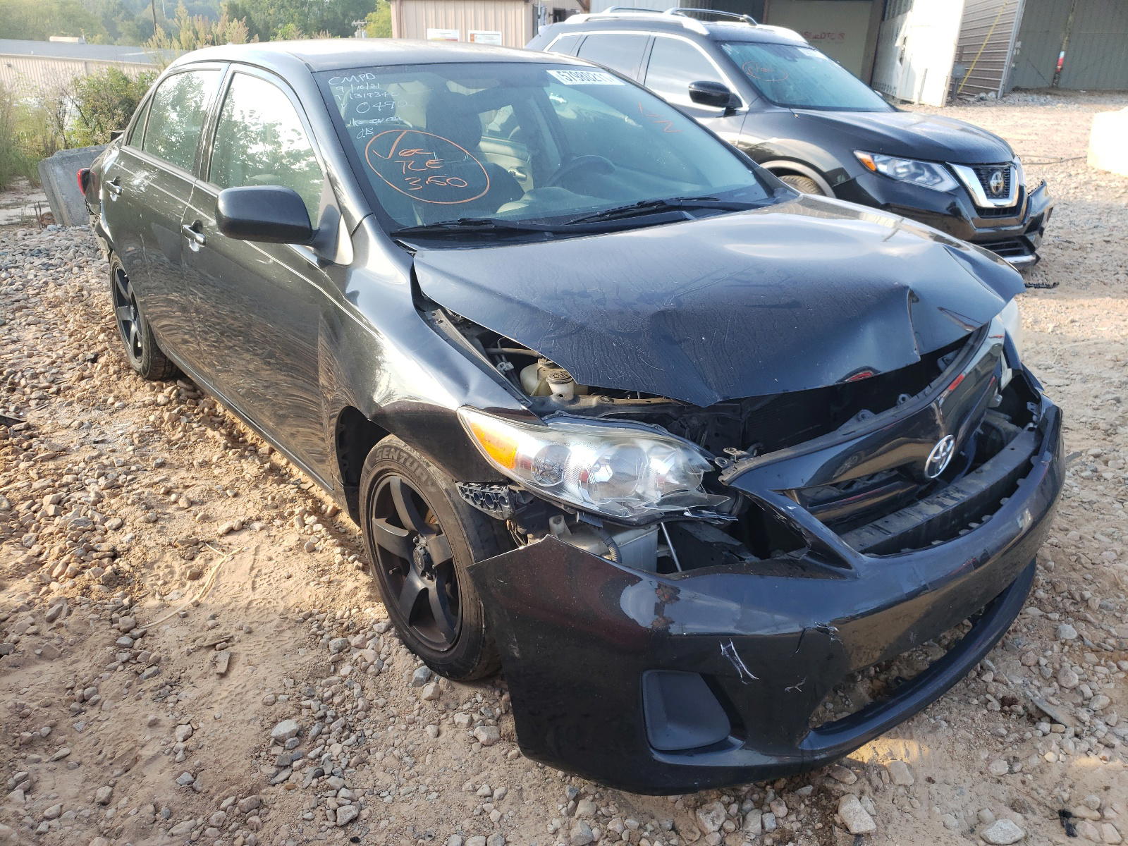 TOYOTA COROLLA BA 2012 with VIN 2T1BU4EE7CC870492 - Photo from auction
