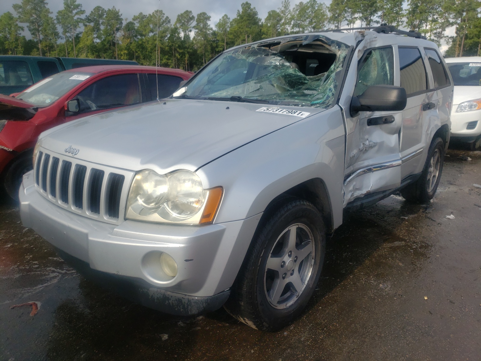 Photo 2 from auction – 2005 JEEP GRAND CHER with VIN 1J4HS48N55C688923