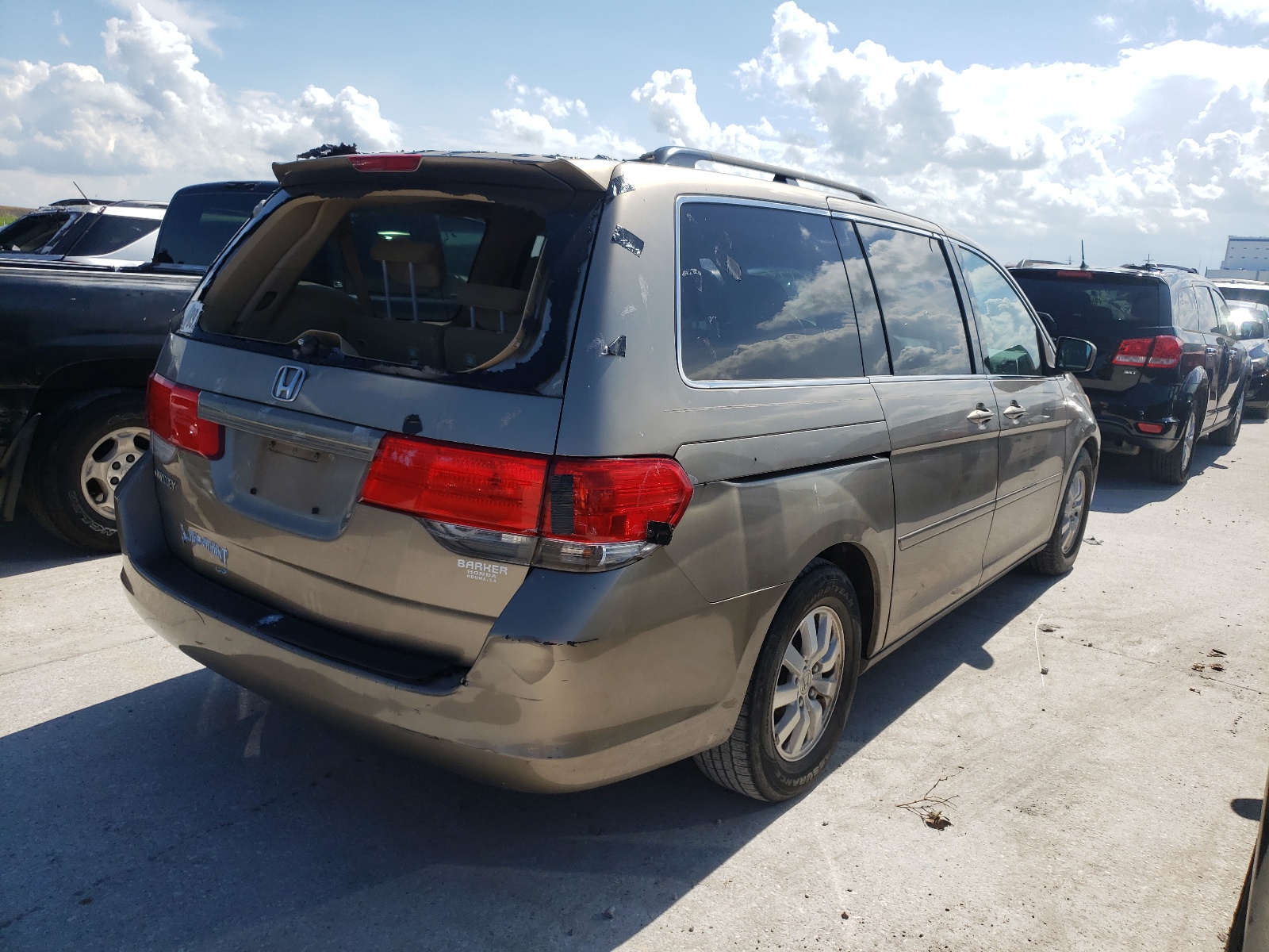 Photo 4 from auction – 2010 HONDA ODYSSEY EX with VIN 5FNRL3H59AB075752