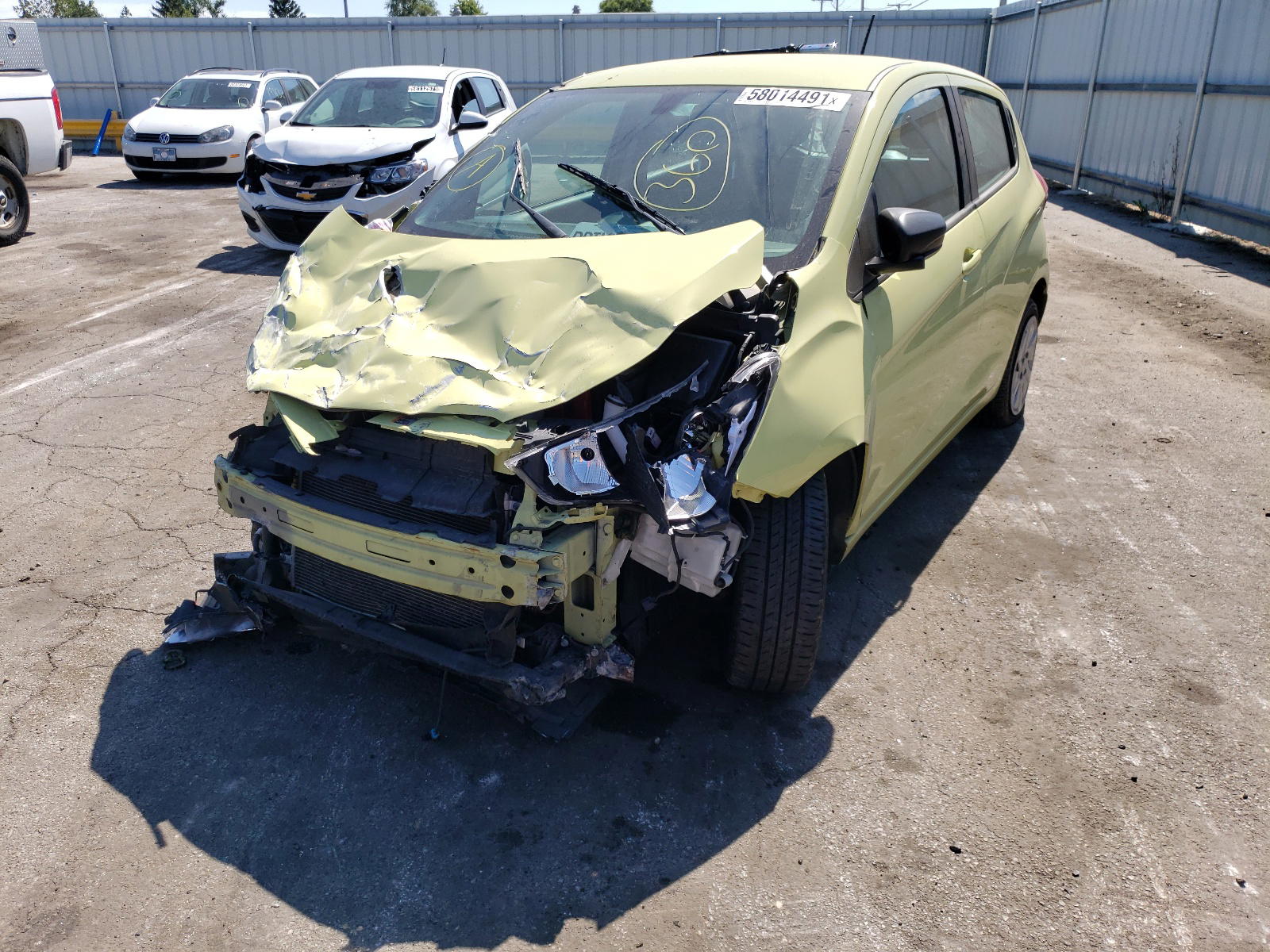 Photo 9 from auction – 2017 CHEVROLET SPARK LS with VIN KL8CB6SA1HC796891