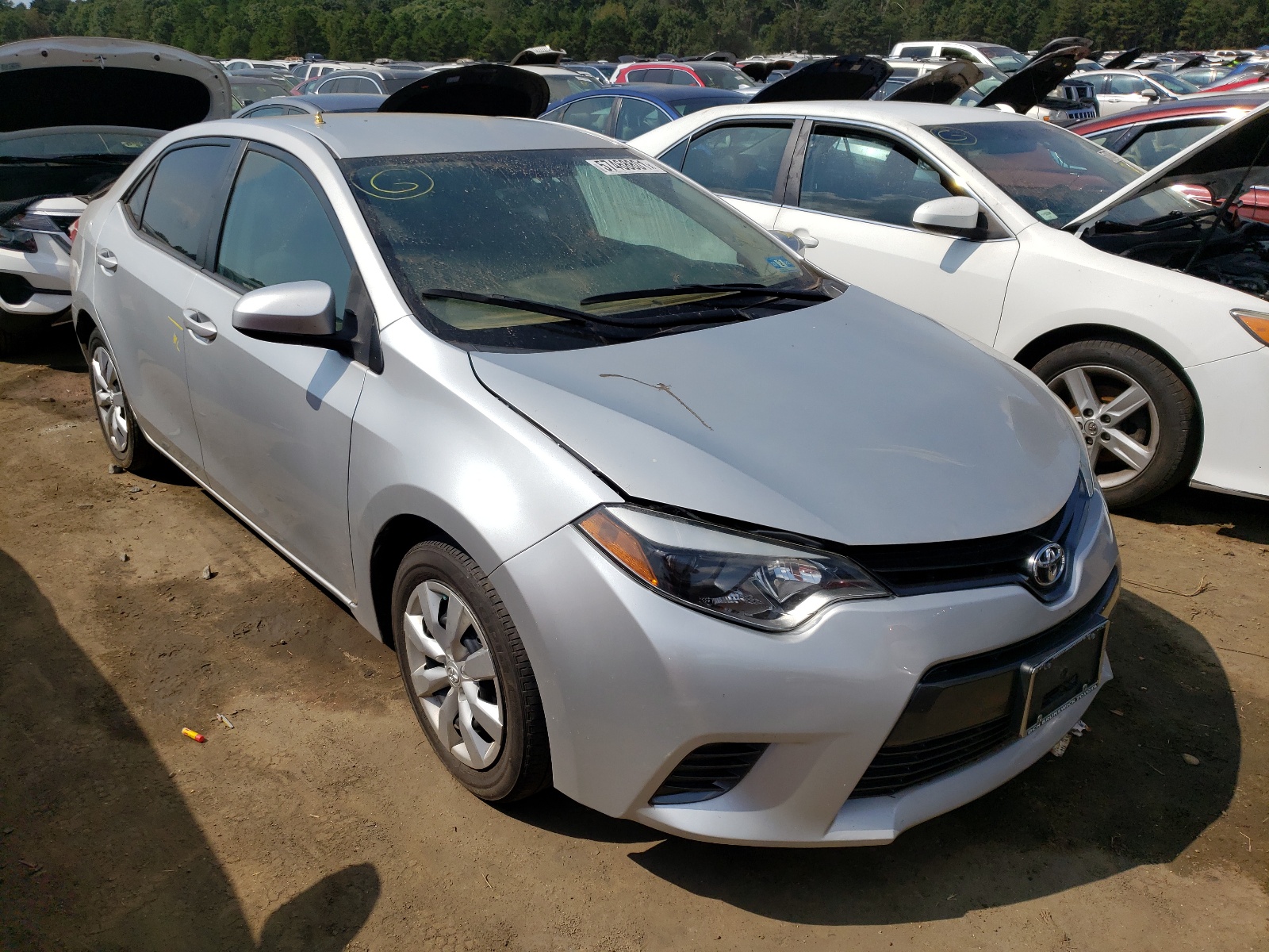 Photo 1 from auction – 2015 TOYOTA COROLLA L with VIN 5YFBURHEXFP258624