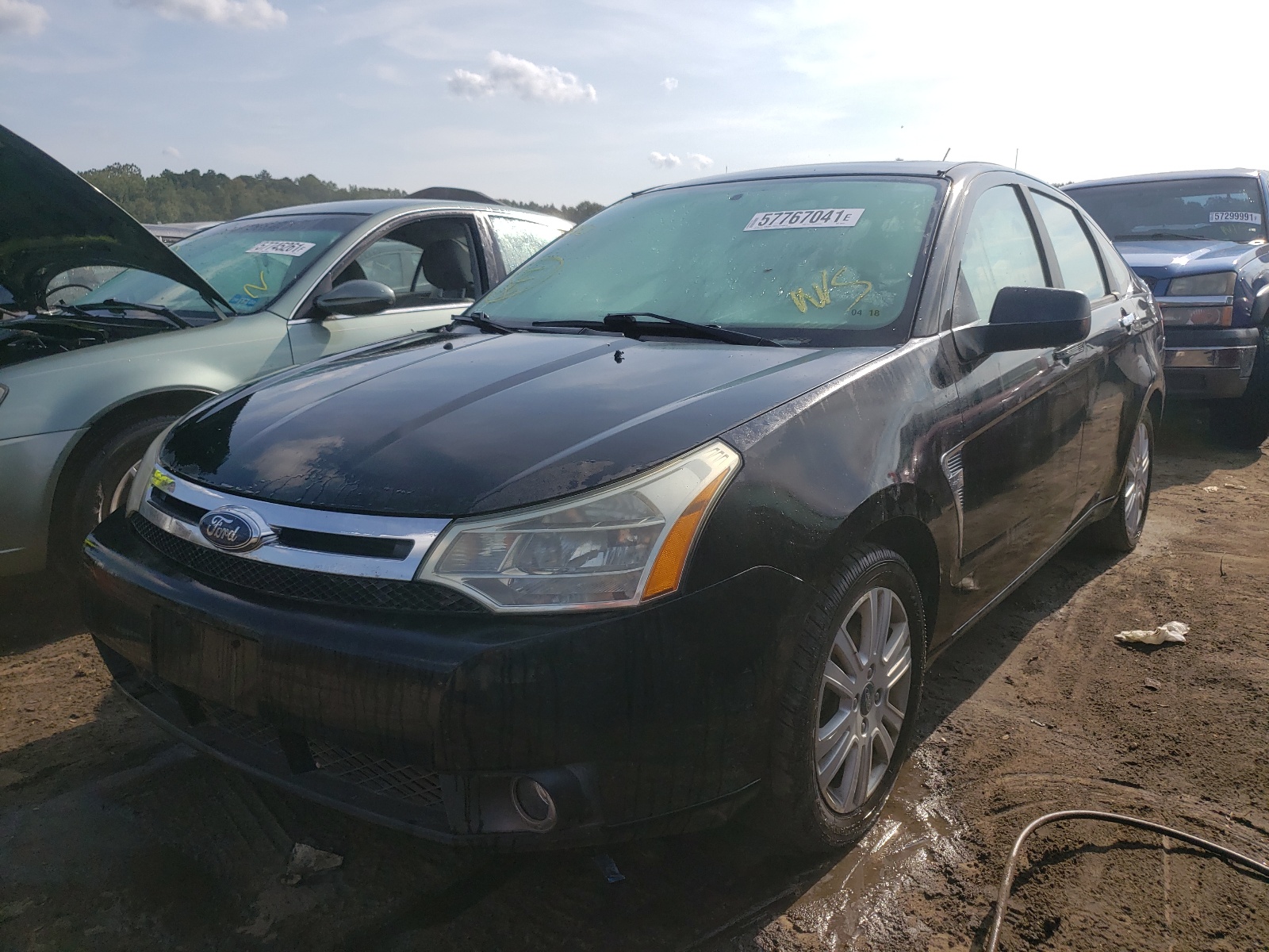 Photo 2 from auction – 2008 FORD FOCUS SE with VIN 1FAHP35N38W236032