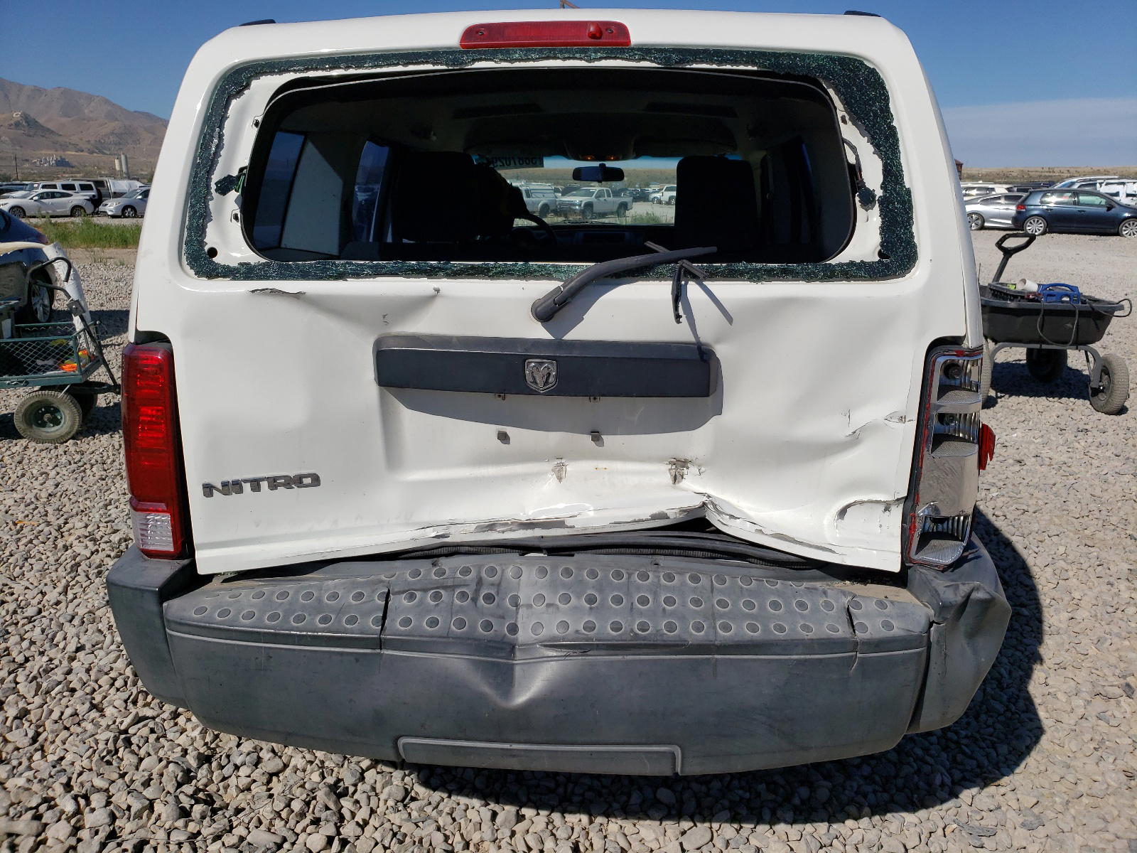 Photo 9 from auction – 2007 DODGE NITRO SXT with VIN 1D8GT28K17W596669