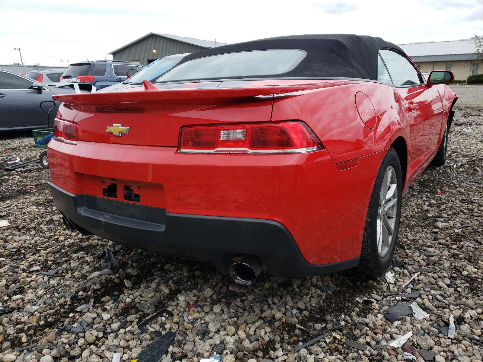 Photo 4 from auction – 2014 CHEVROLET CAMARO LT with VIN 2G1FB3D34E9265763