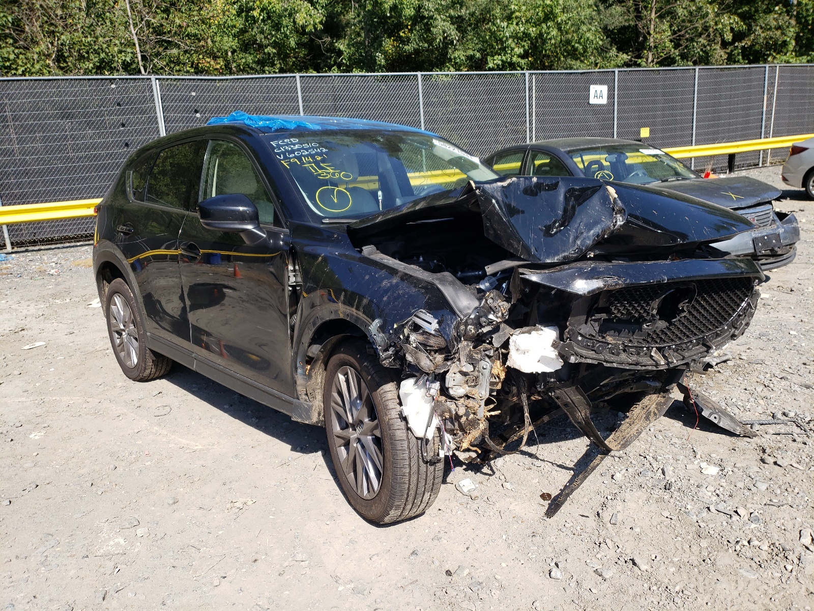 MAZDA CX-5 GRAND 2019 with VIN JM3KFBDM6K0602542 - Photo from auction