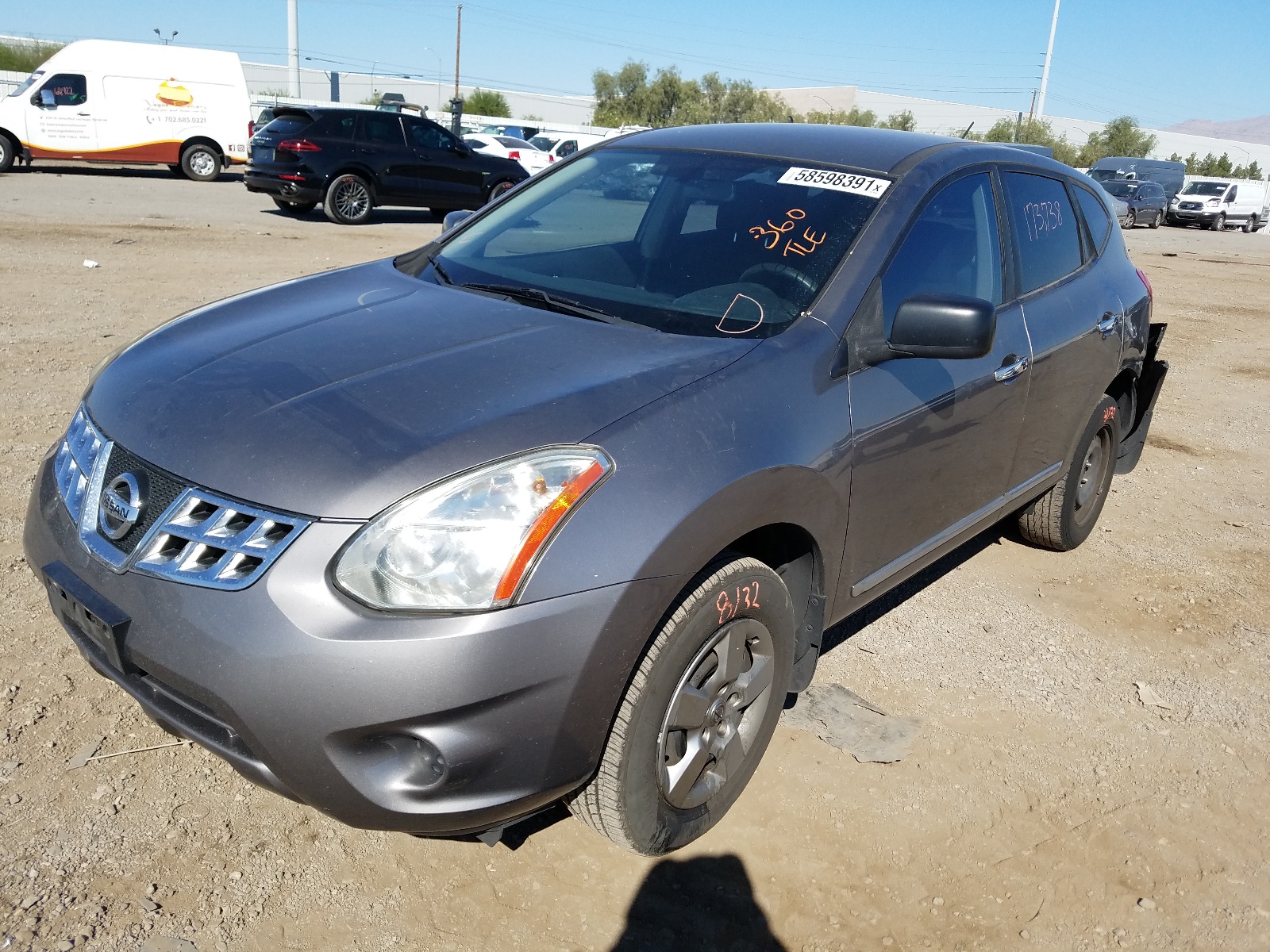 Photo 2 from auction – 2013 NISSAN ROGUE S with VIN JN8AS5MT0DW517628