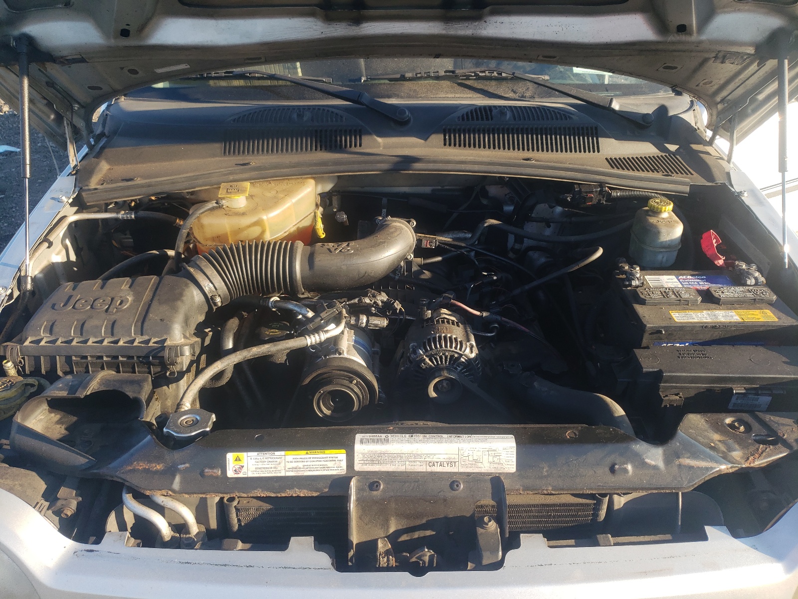 Photo 7 from auction – 2007 JEEP LIBERTY SP with VIN 1J4GL48K37W671554