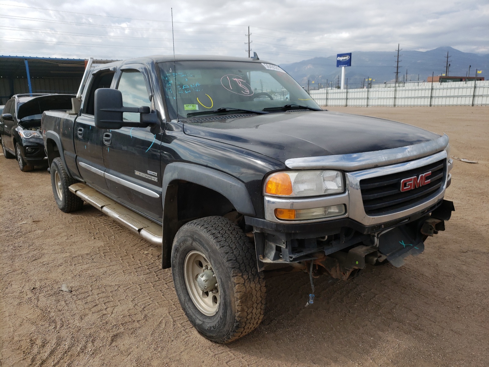 GMC SIERRA K25 2006 with VIN 1GTHK23D56F234552 - Photo from auction