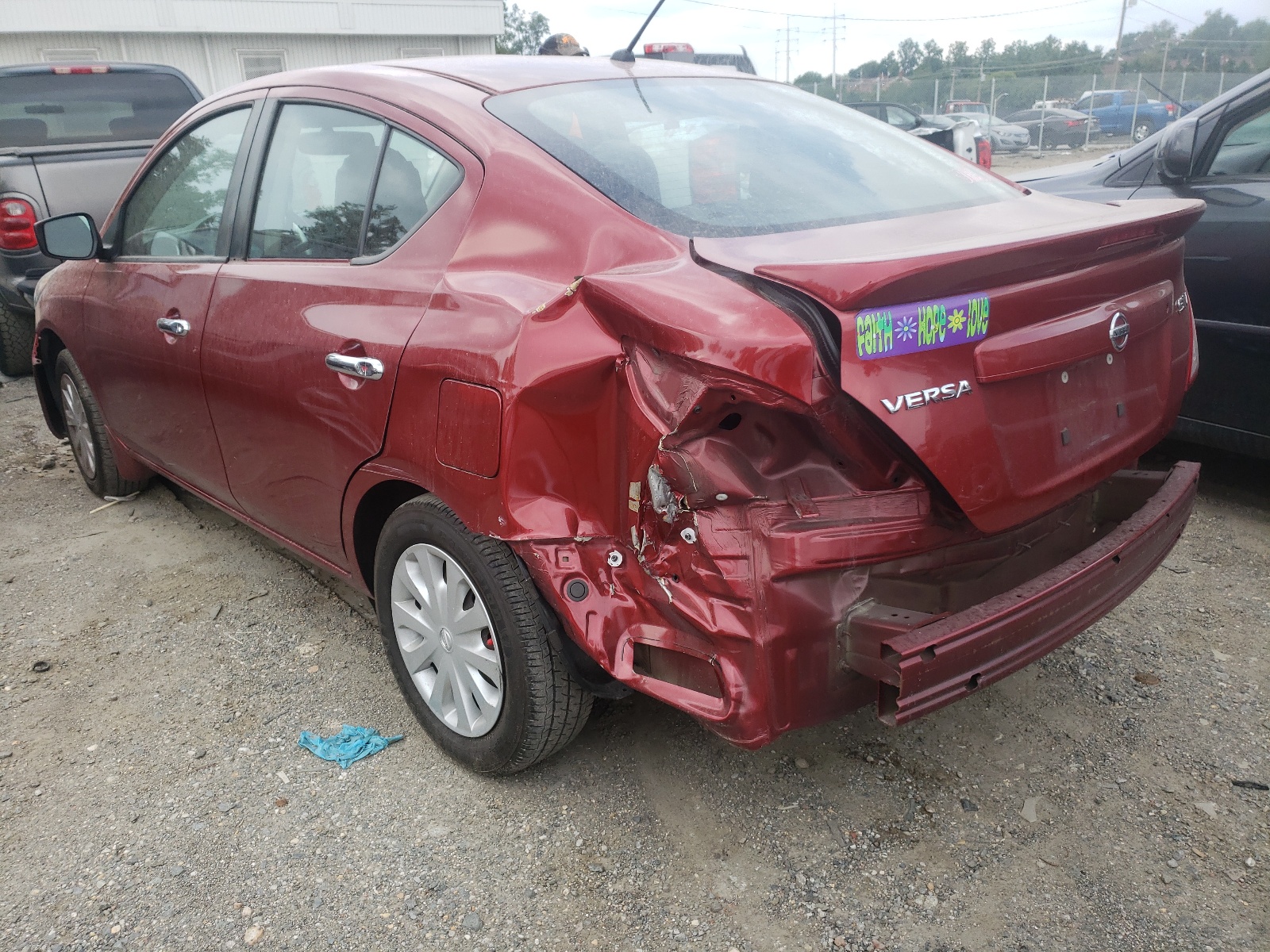 Photo 3 from auction – 2016 NISSAN VERSA S with VIN 3N1CN7AP5GL917051