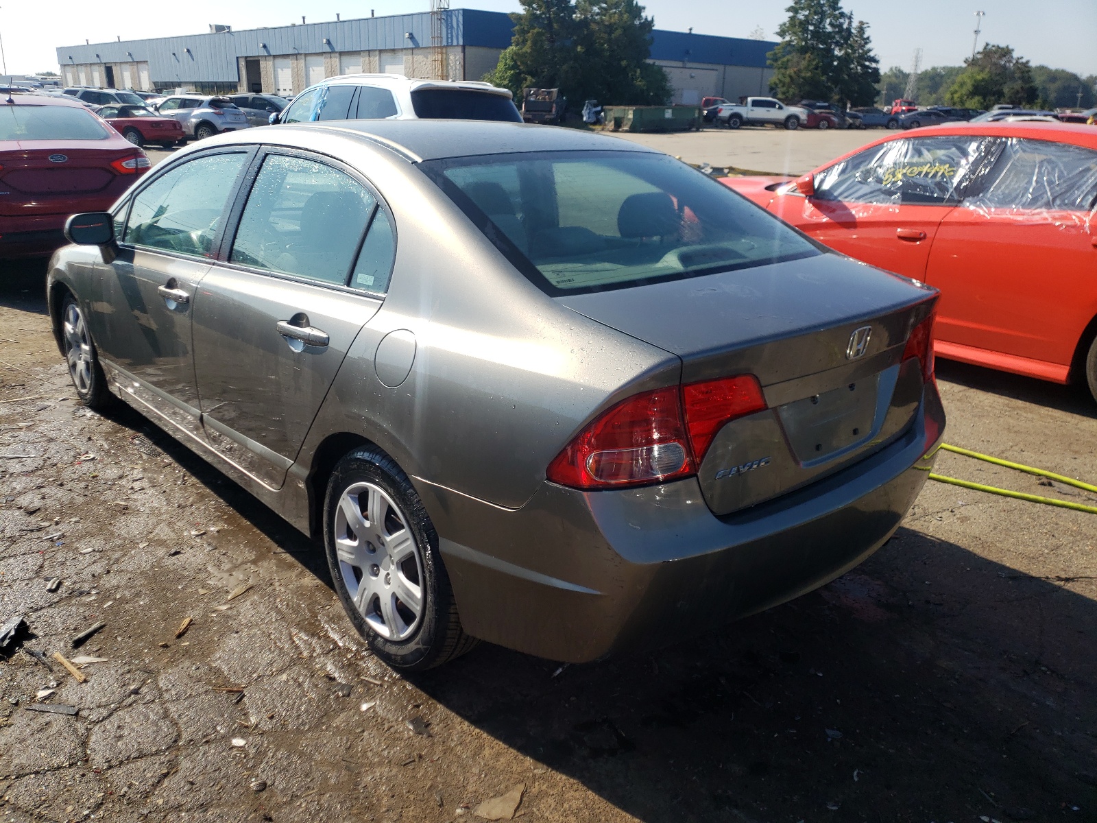 Photo 3 from auction – 2007 HONDA CIVIC LX with VIN 1HGFA16557L110438