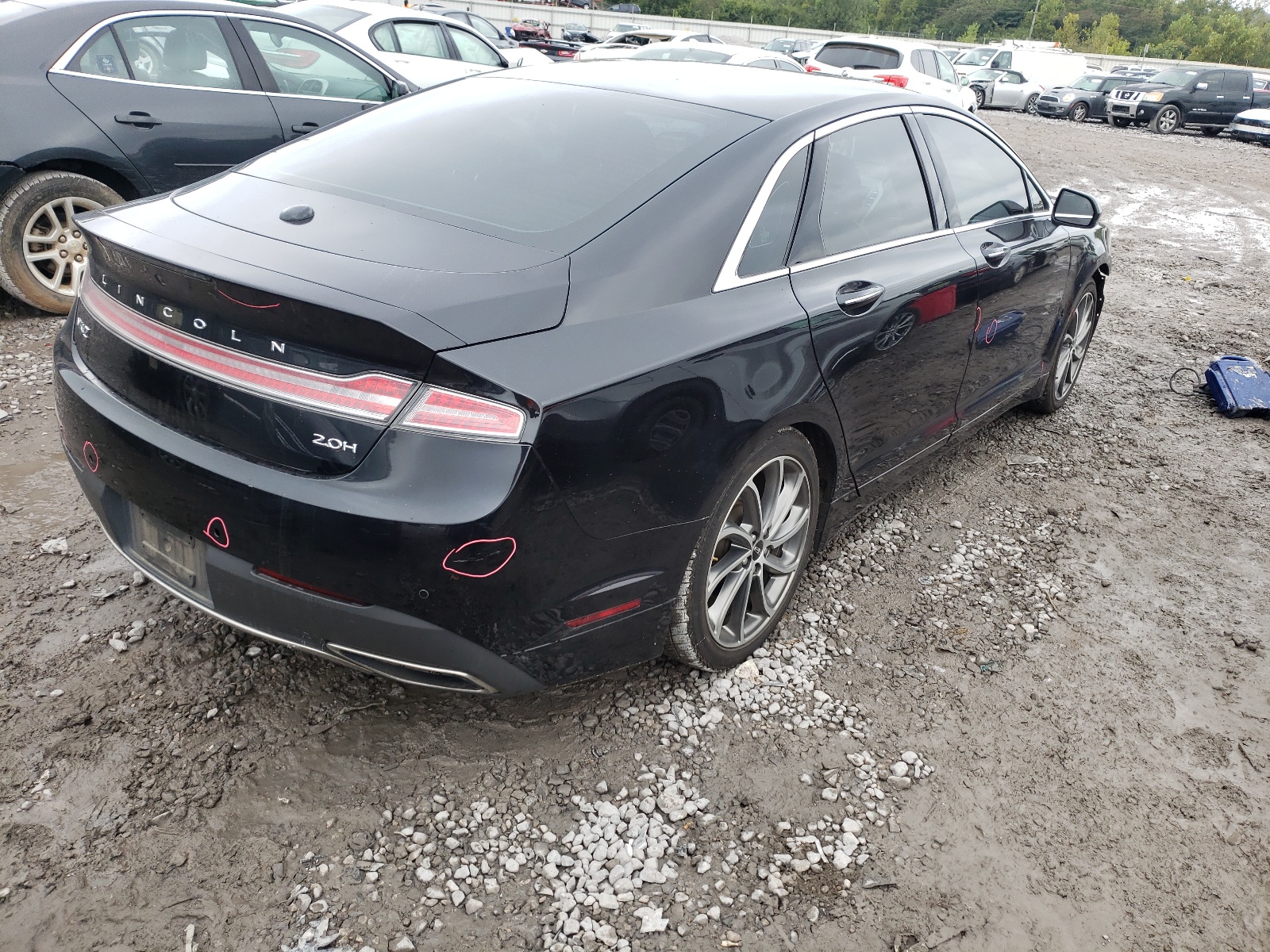 Photo 4 from auction – 2019 LINCOLN MKZ RESERV with VIN 3LN6L5LU9KR622012