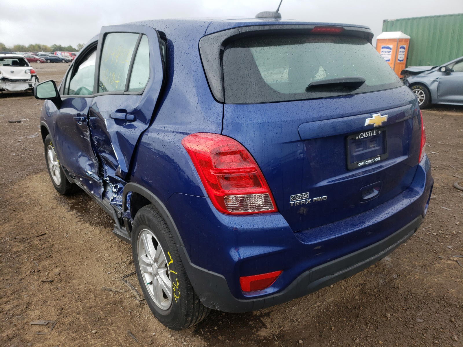 Photo 3 from auction – 2017 CHEVROLET TRAX LS with VIN 3GNCJNSB6HL174117