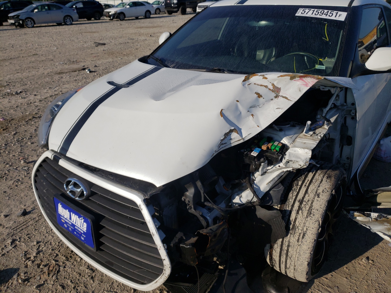 Photo 9 from auction – 2015 HYUNDAI VELOSTER T with VIN KMHTC6AE4FU221552