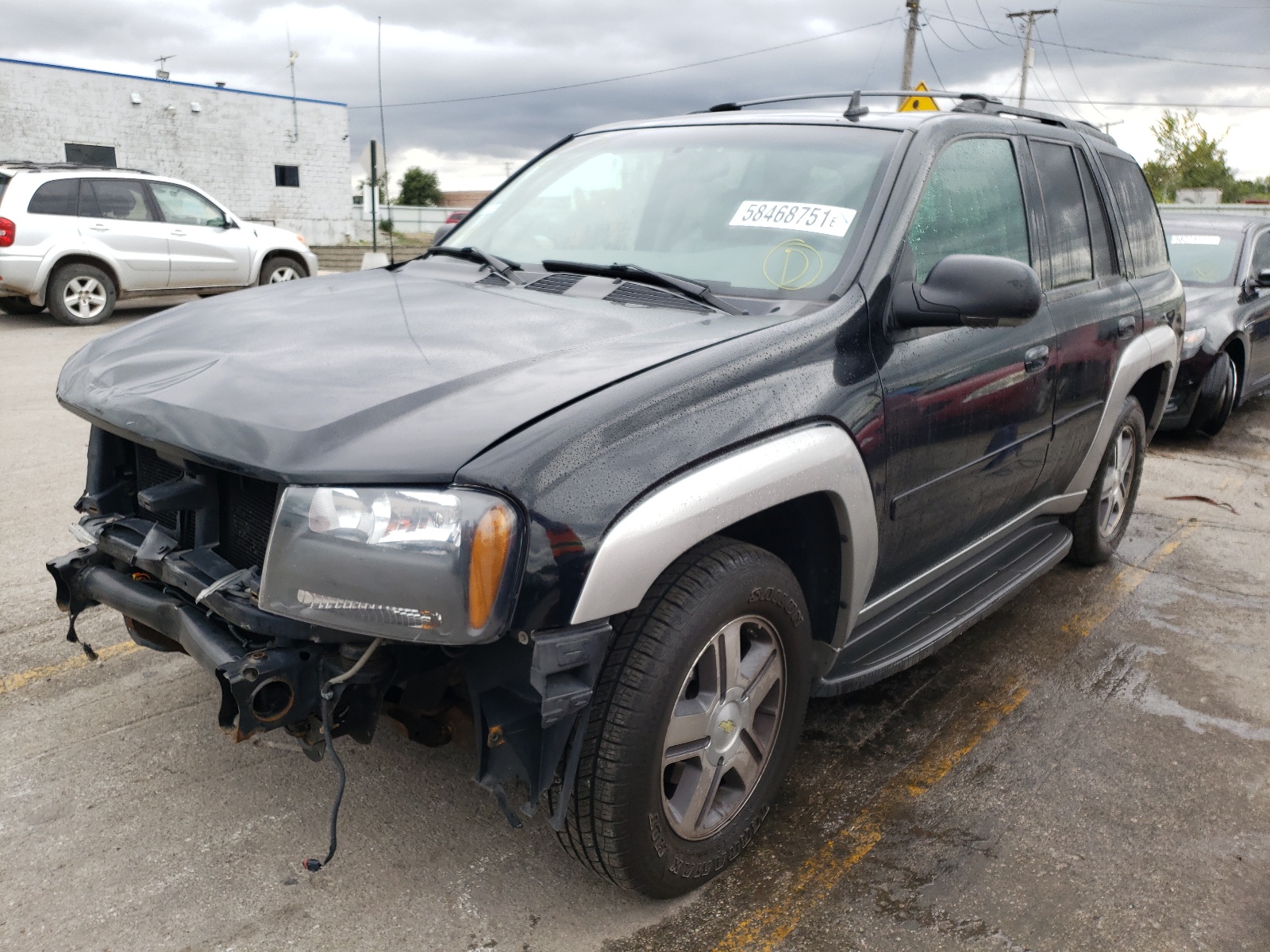Photo 2 from auction – 2007 CHEVROLET TRAILBLAZE with VIN 1GNDT13S672202021