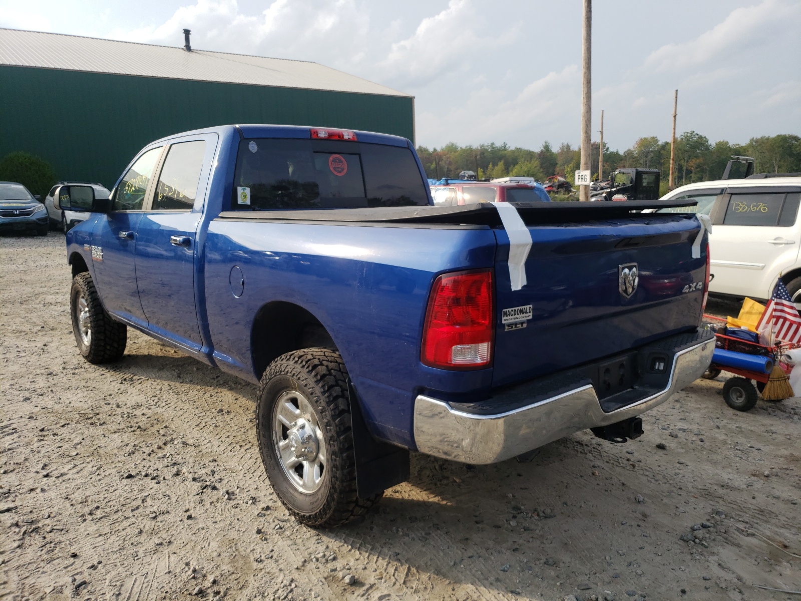 Photo 3 from auction – 2017 RAM 2500 SLT with VIN 3C6UR5DJ2HG531738