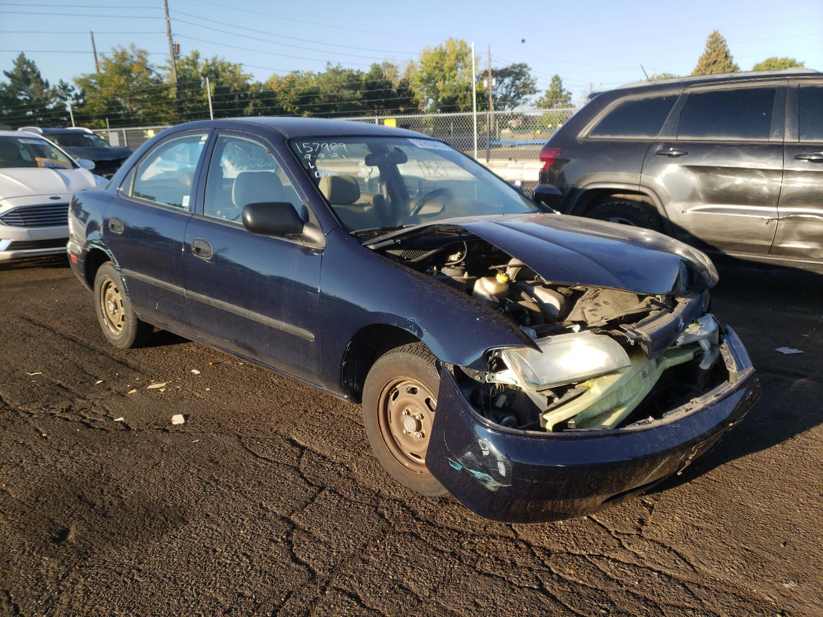 MAZDA PROTEGE DX 1997 with VIN JM1BC1419V0133775 - Photo from auction