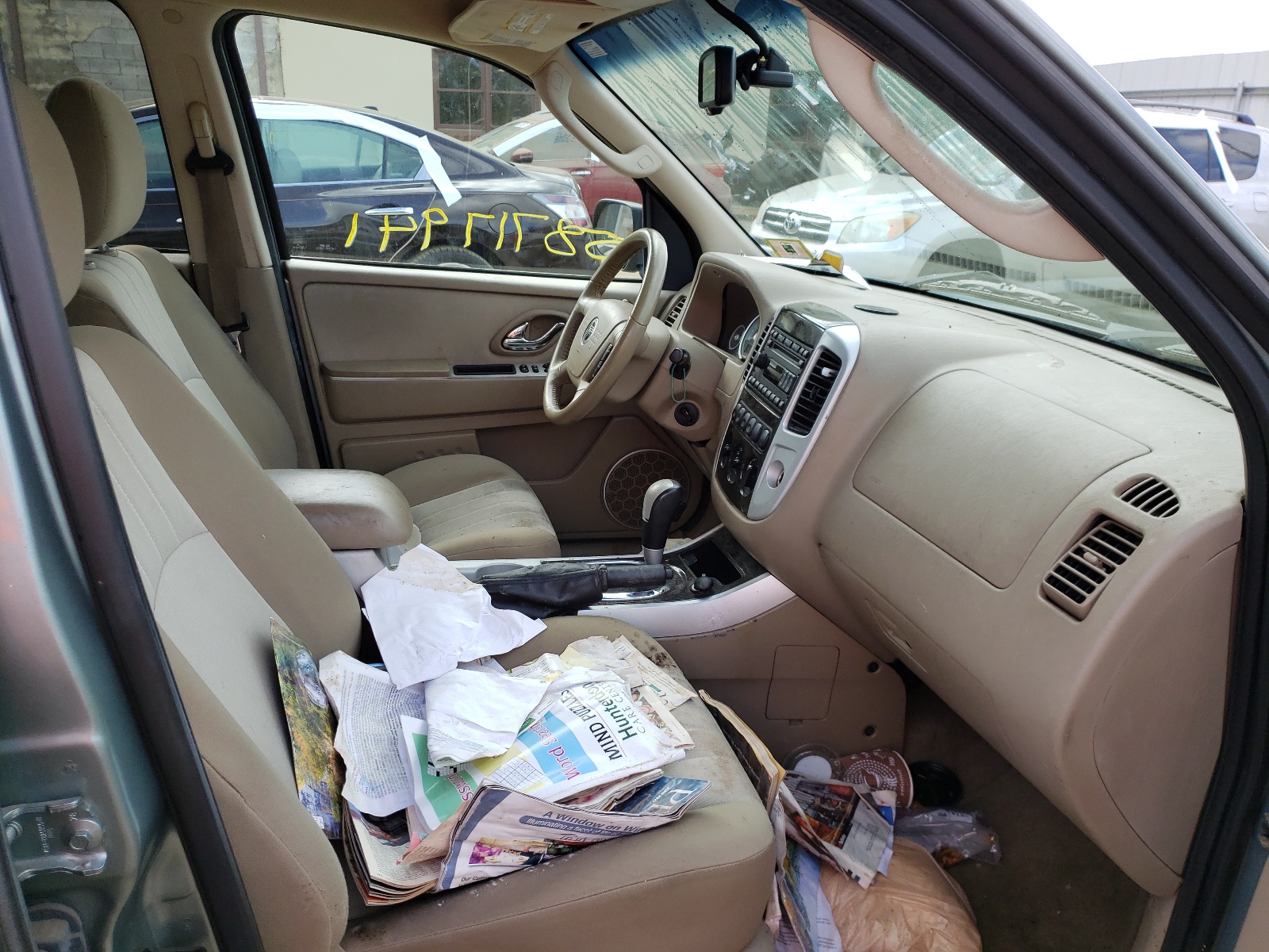 Photo 5 from auction – 2006 MERCURY MARINER with VIN 4M2CU57176KJ07048