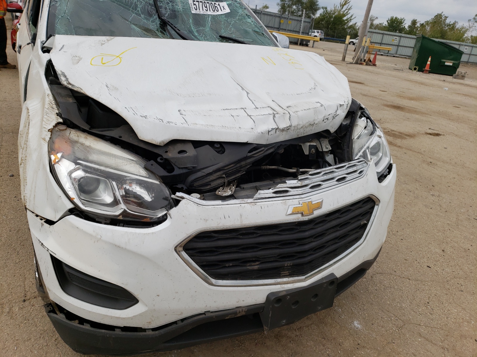 Photo 9 from auction – 2016 CHEVROLET EQUINOX LS with VIN 2GNALBEK2G1135231