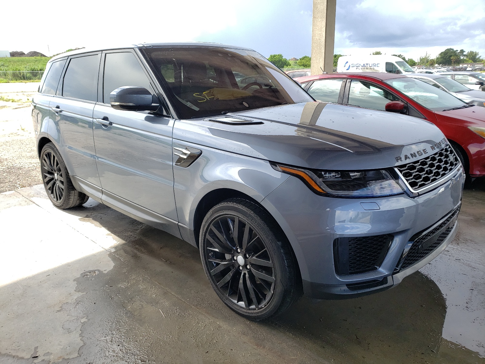 Photo 1 from auction – 2018 LAND ROVER RANGE ROVE with VIN SALWG2RV7JA697493