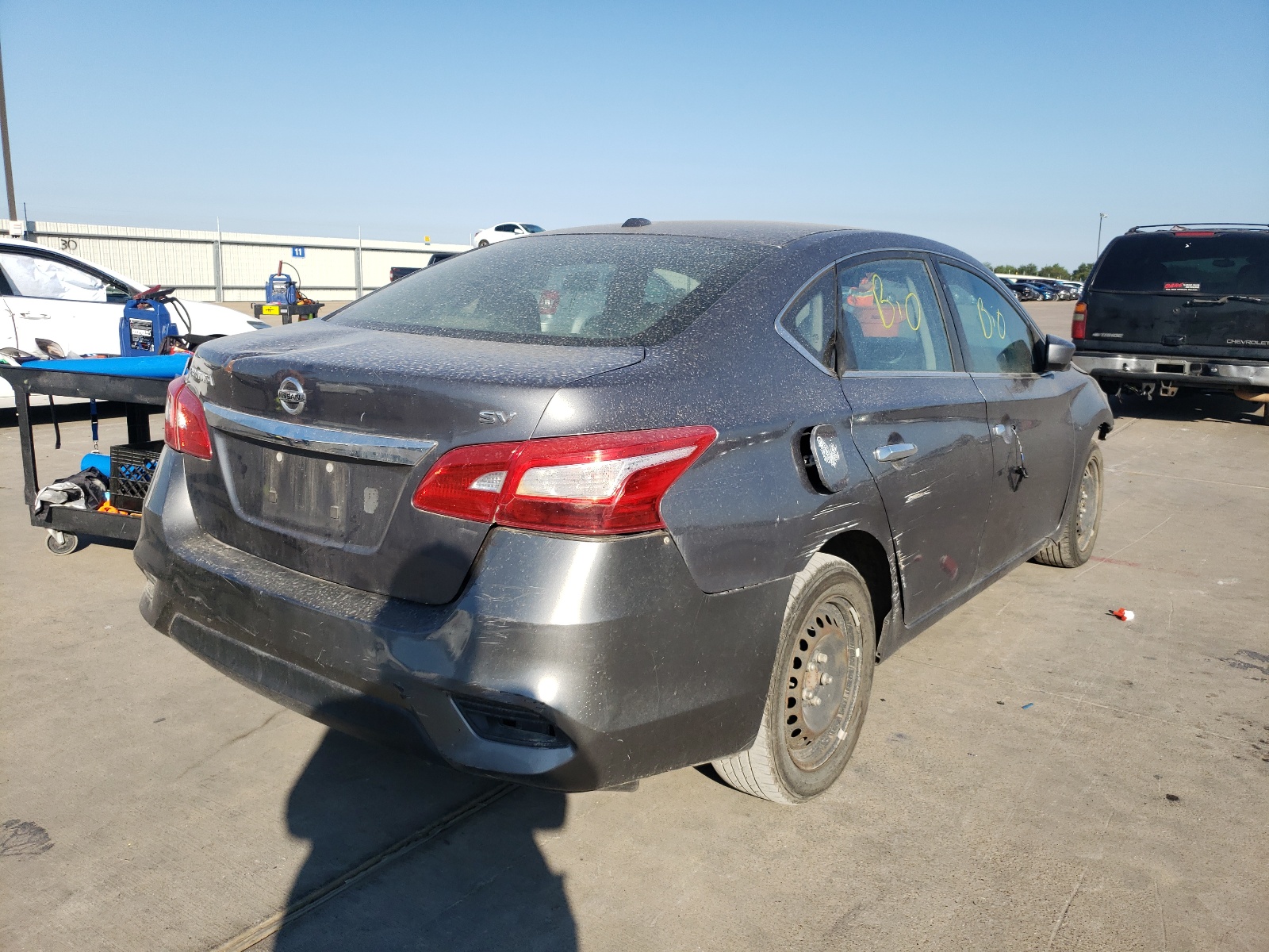 Photo 4 from auction – 2017 NISSAN SENTRA S with VIN 3N1AB7AP4HL716808