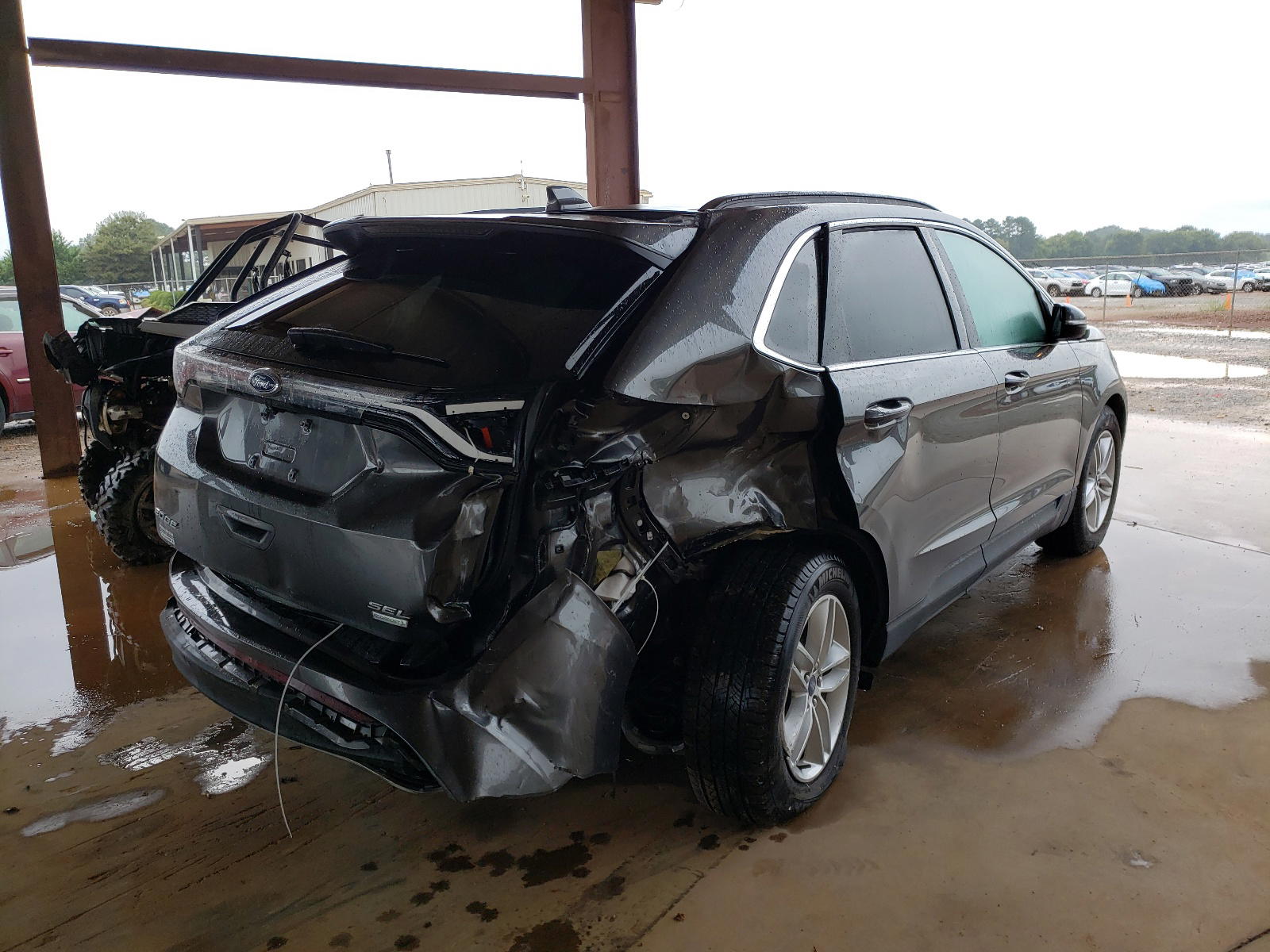Photo 4 from auction – 2018 FORD EDGE SEL with VIN 2FMPK3J9XJBC04842